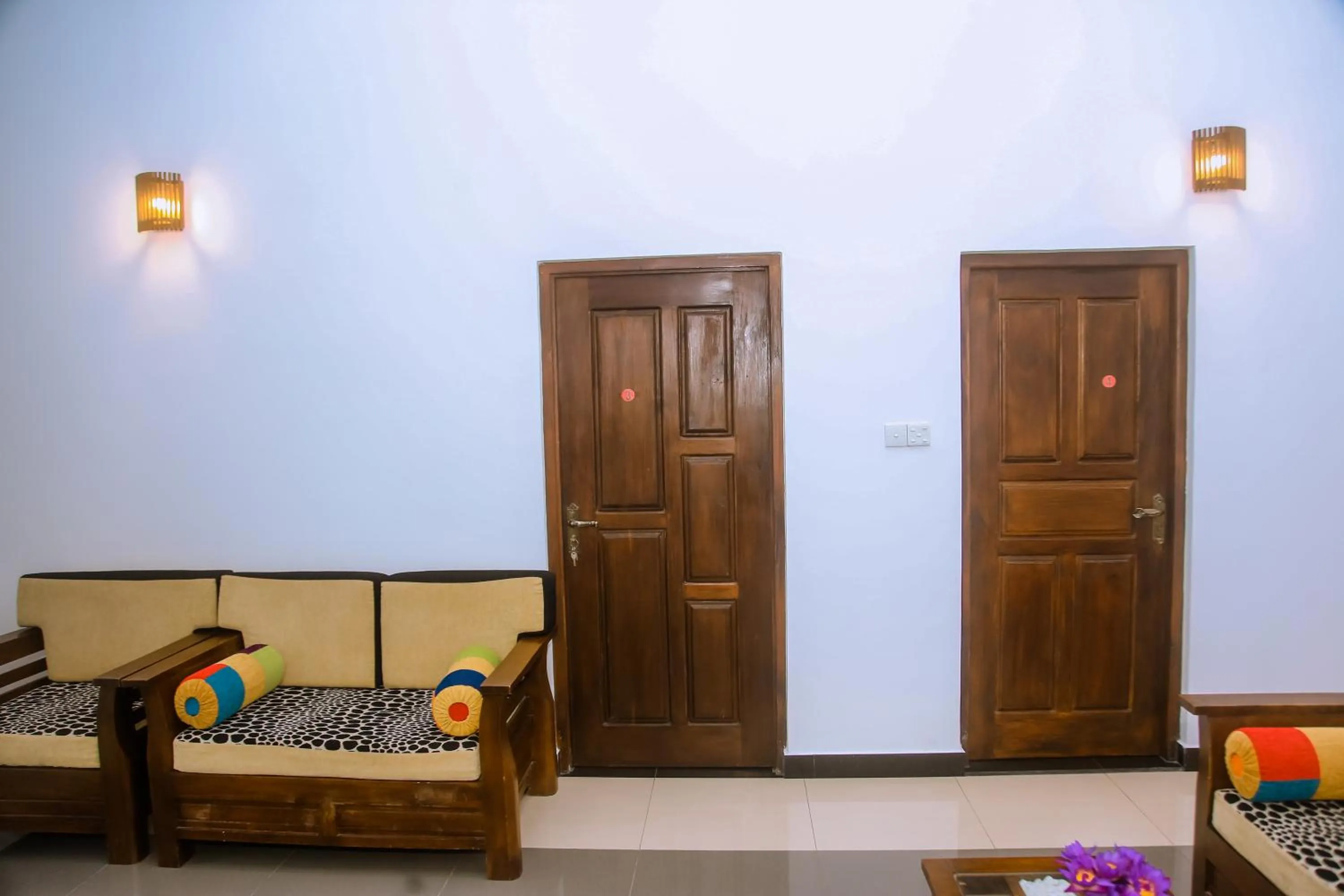 Seating area in Brave resort Mirissa