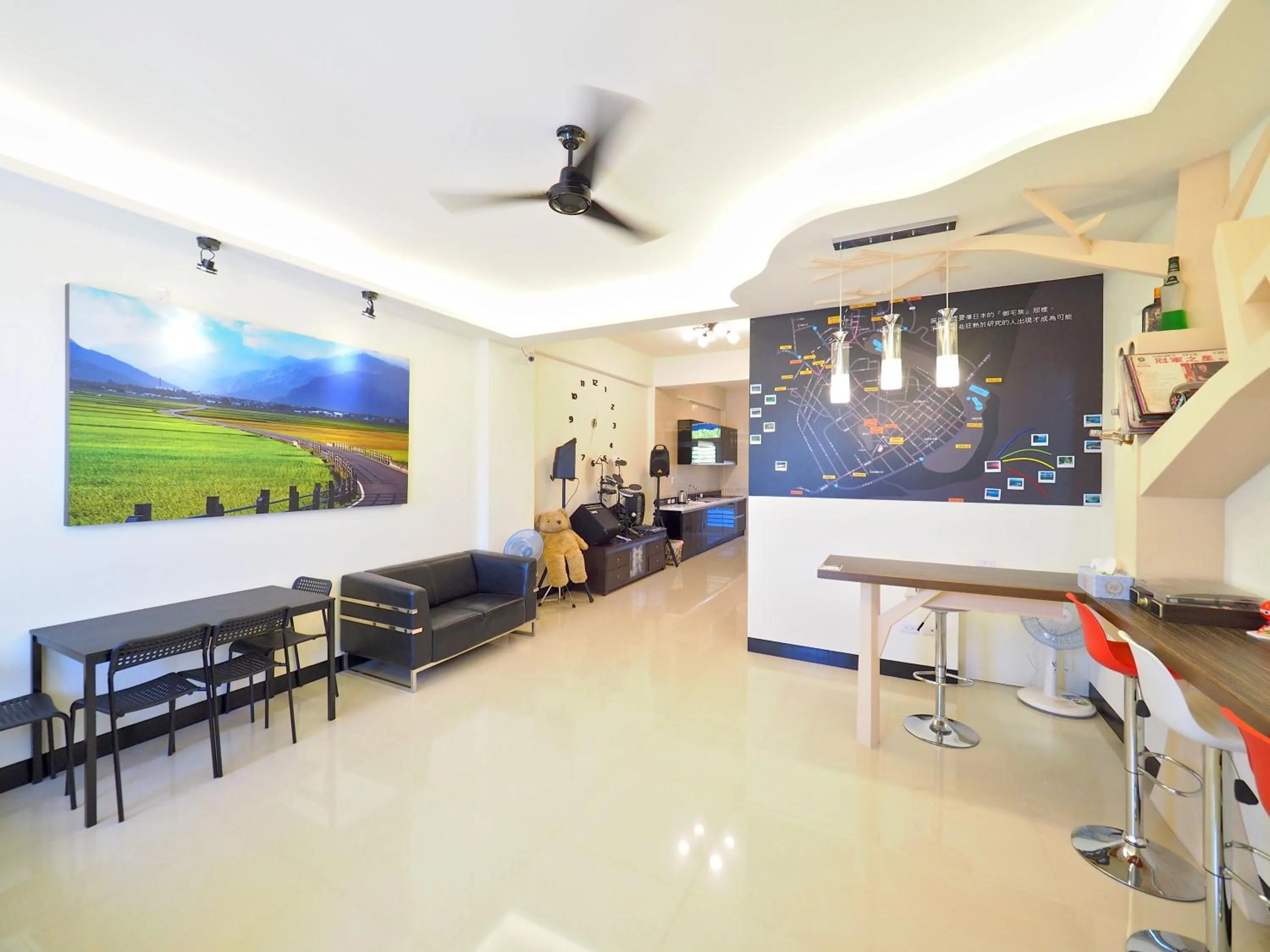 Living room in Love and Peace B&B