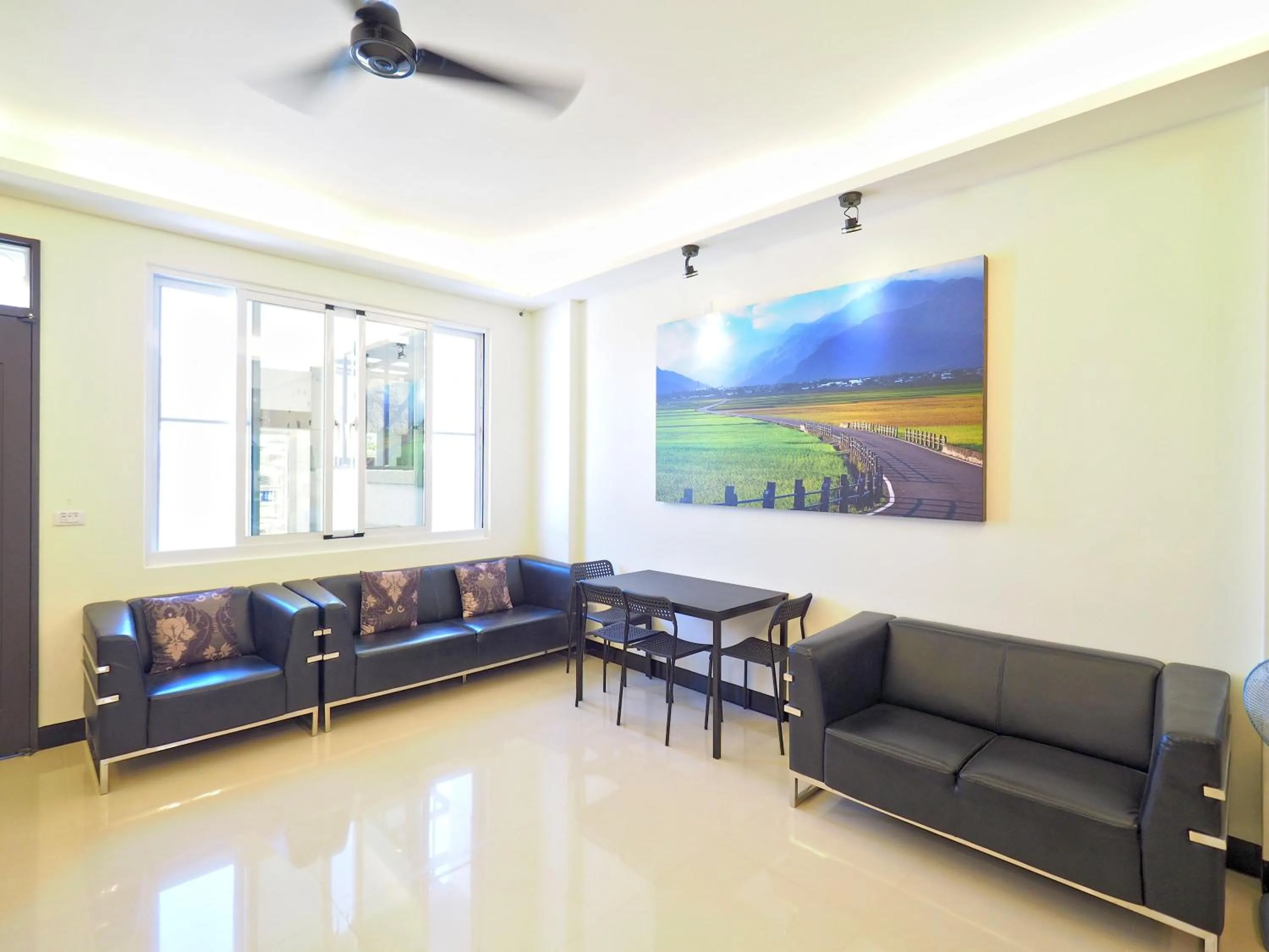 Living room in Love and Peace B&B