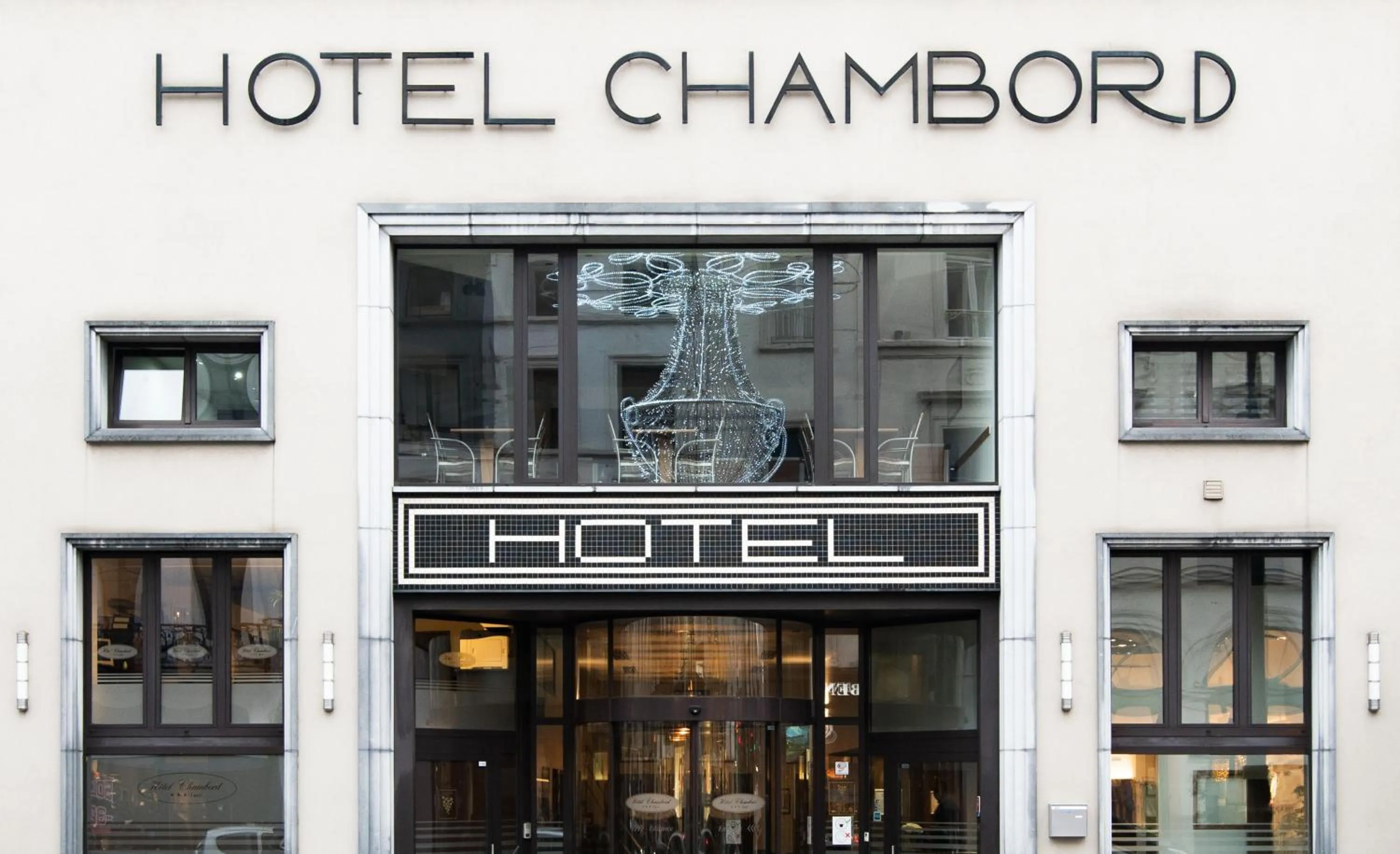 Property building in Hotel Chambord