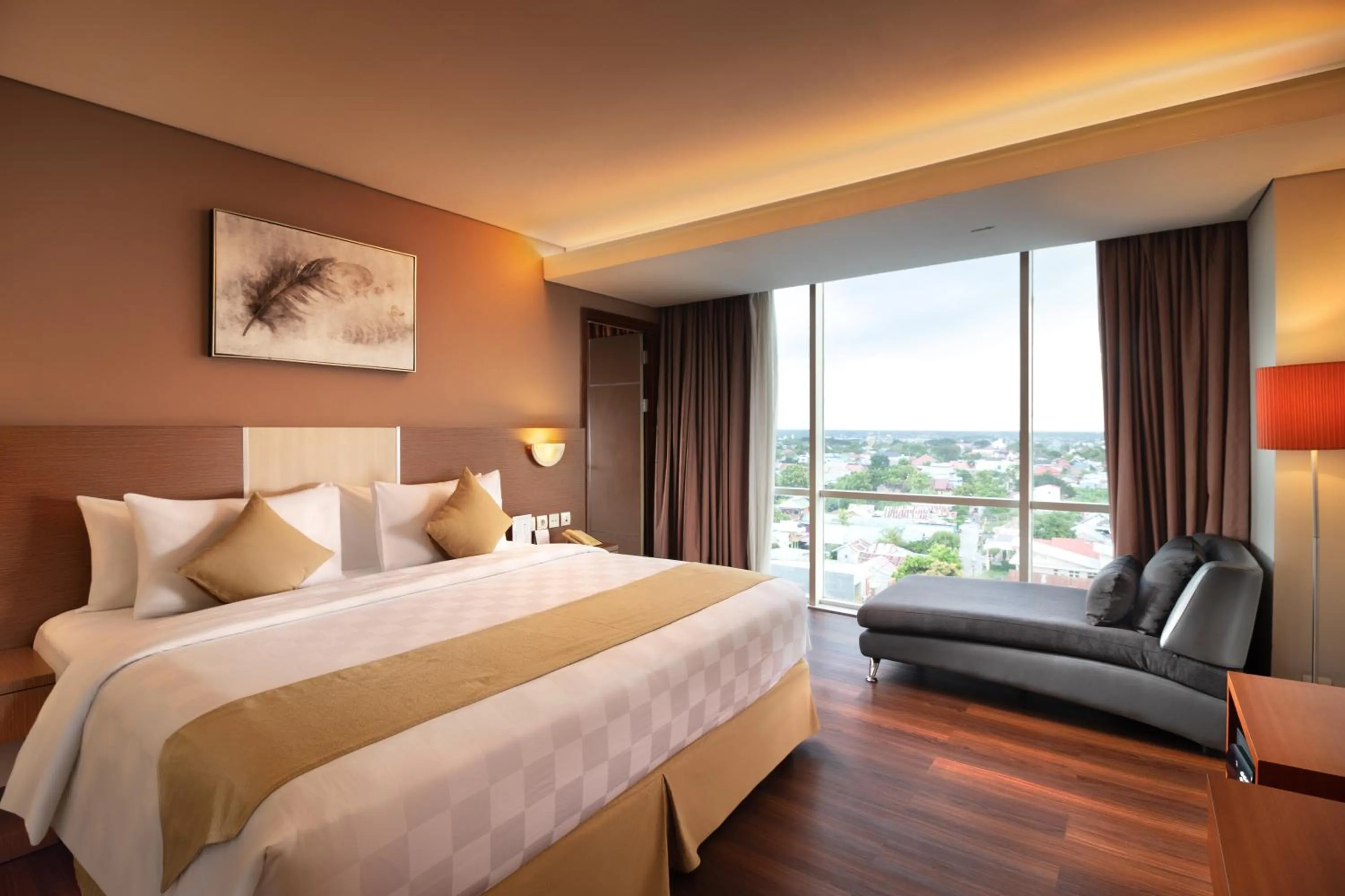 TV and multimedia, Bed in Best Western Plus Coco Palu