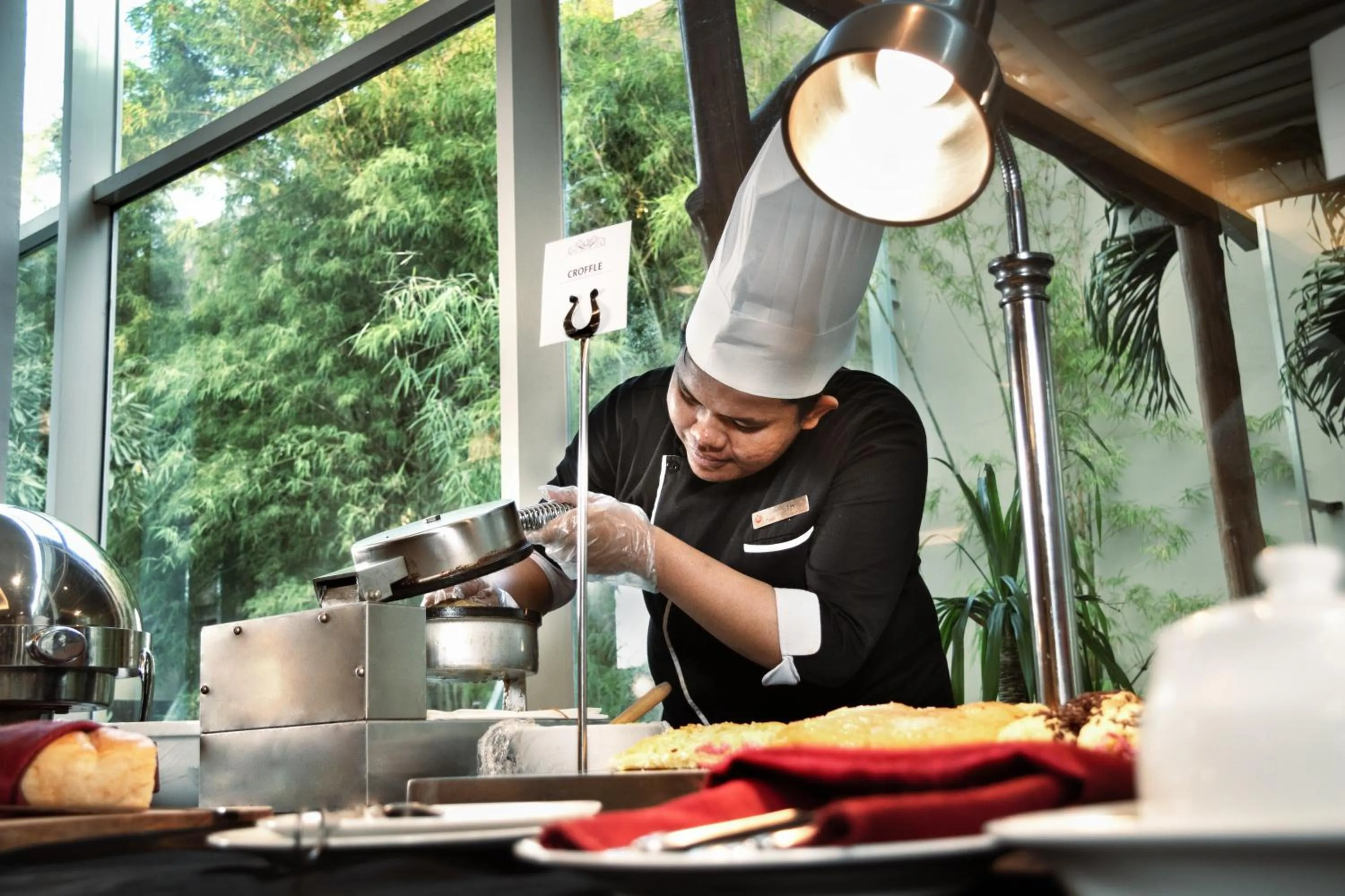Continental breakfast in Best Western Plus Coco Palu
