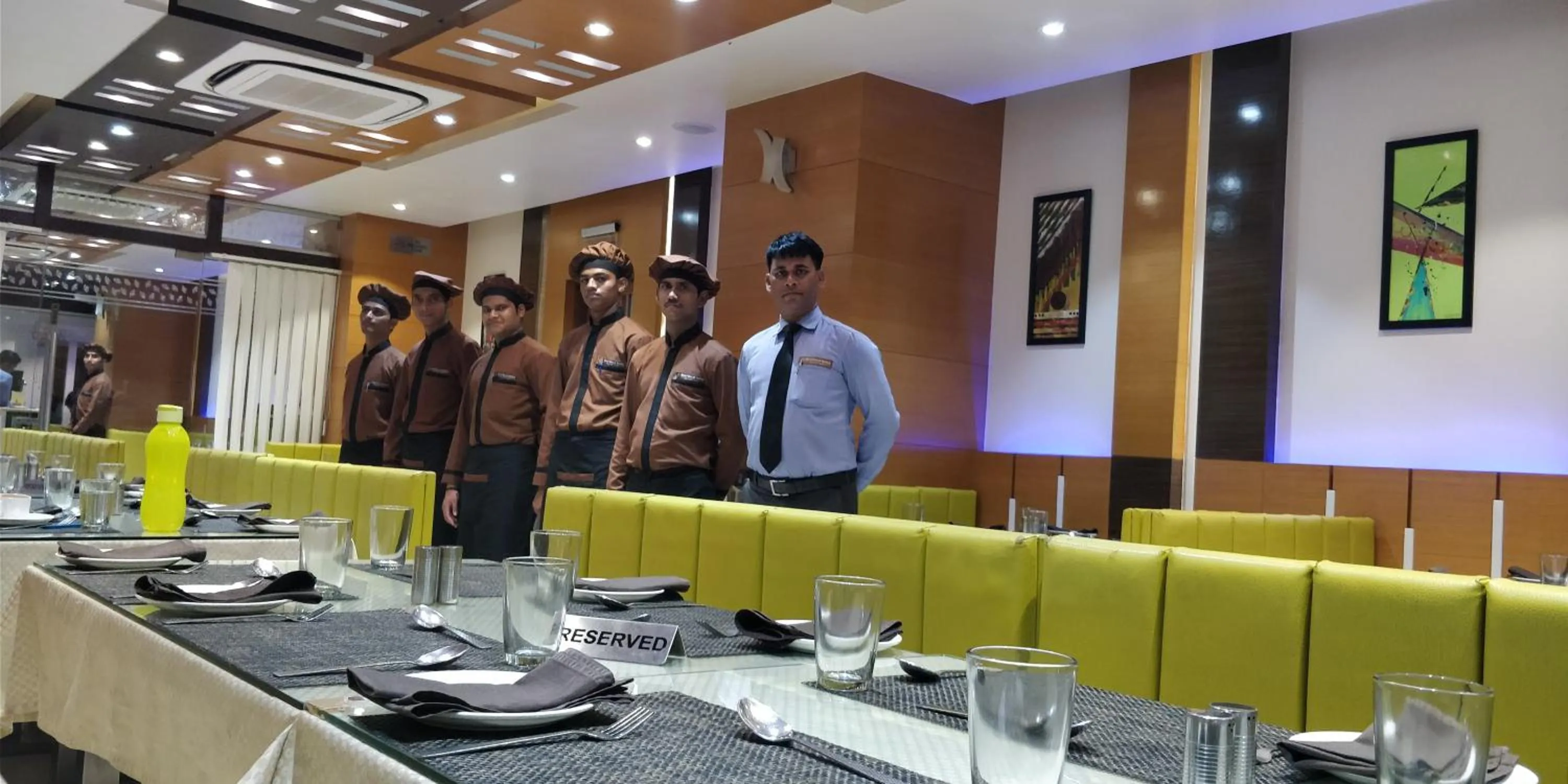 Staff in Hotel Royal Shelter