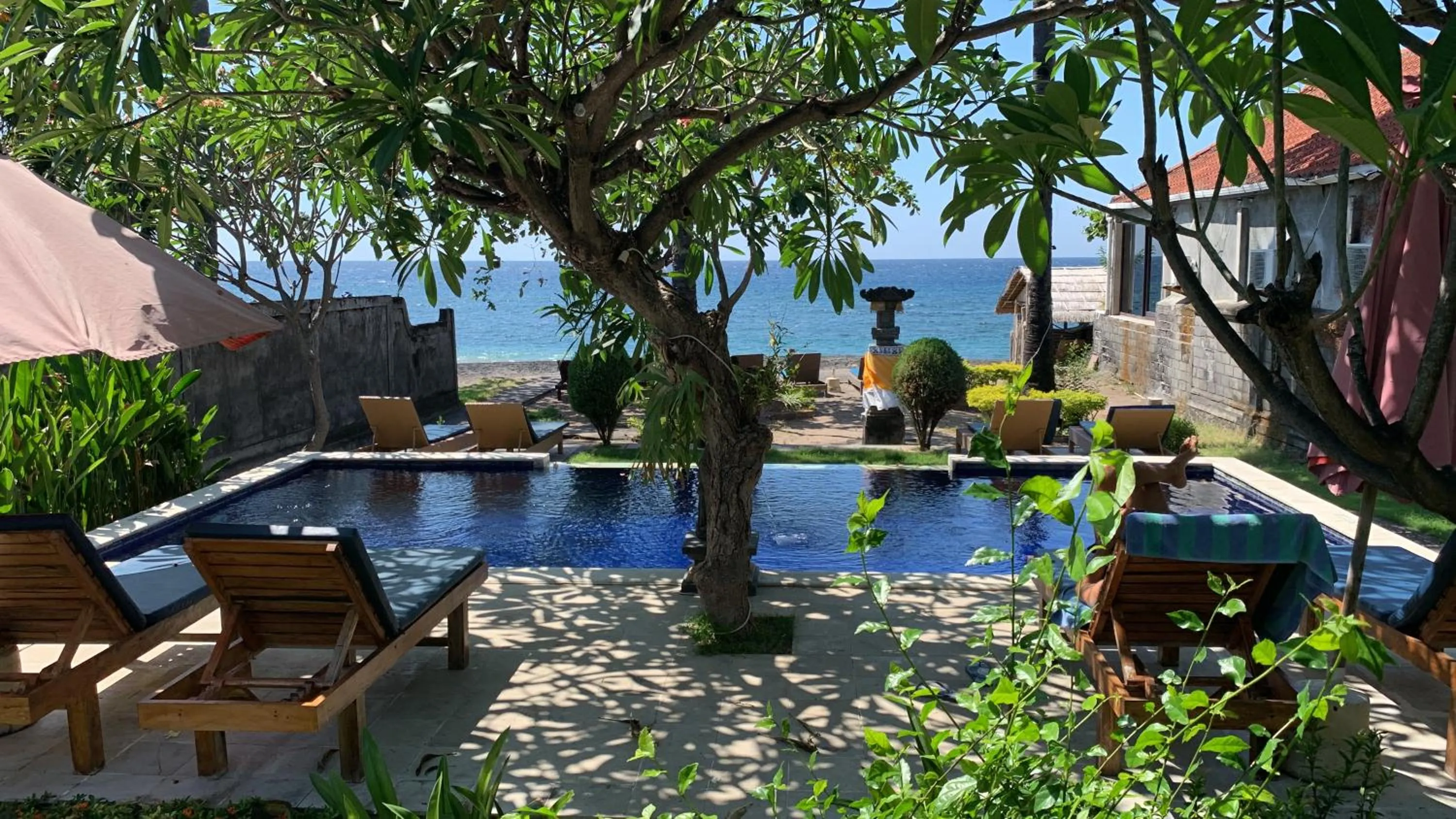 Patio in Bintang Beach Villa