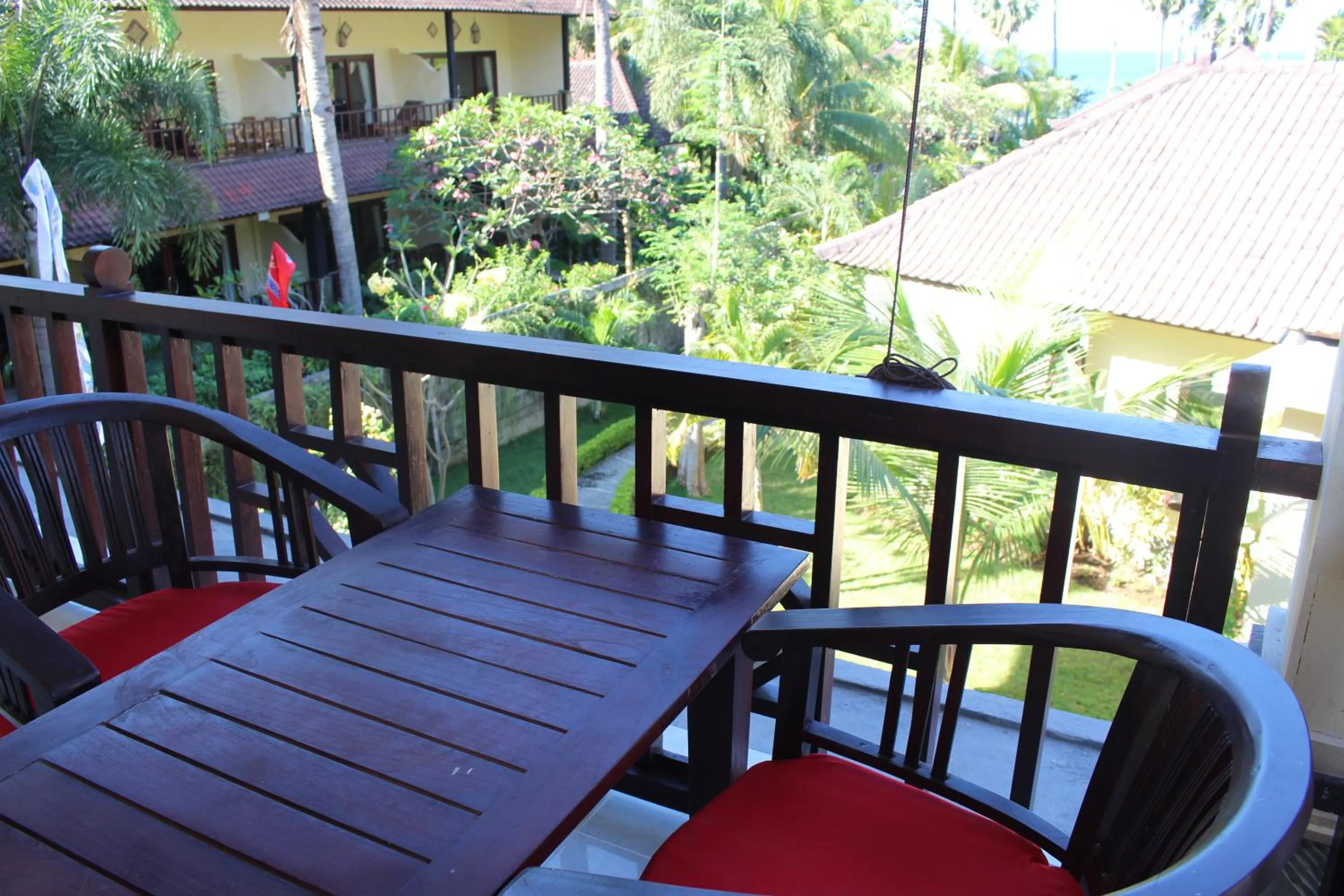 Balcony/Terrace in Bintang Beach Villa