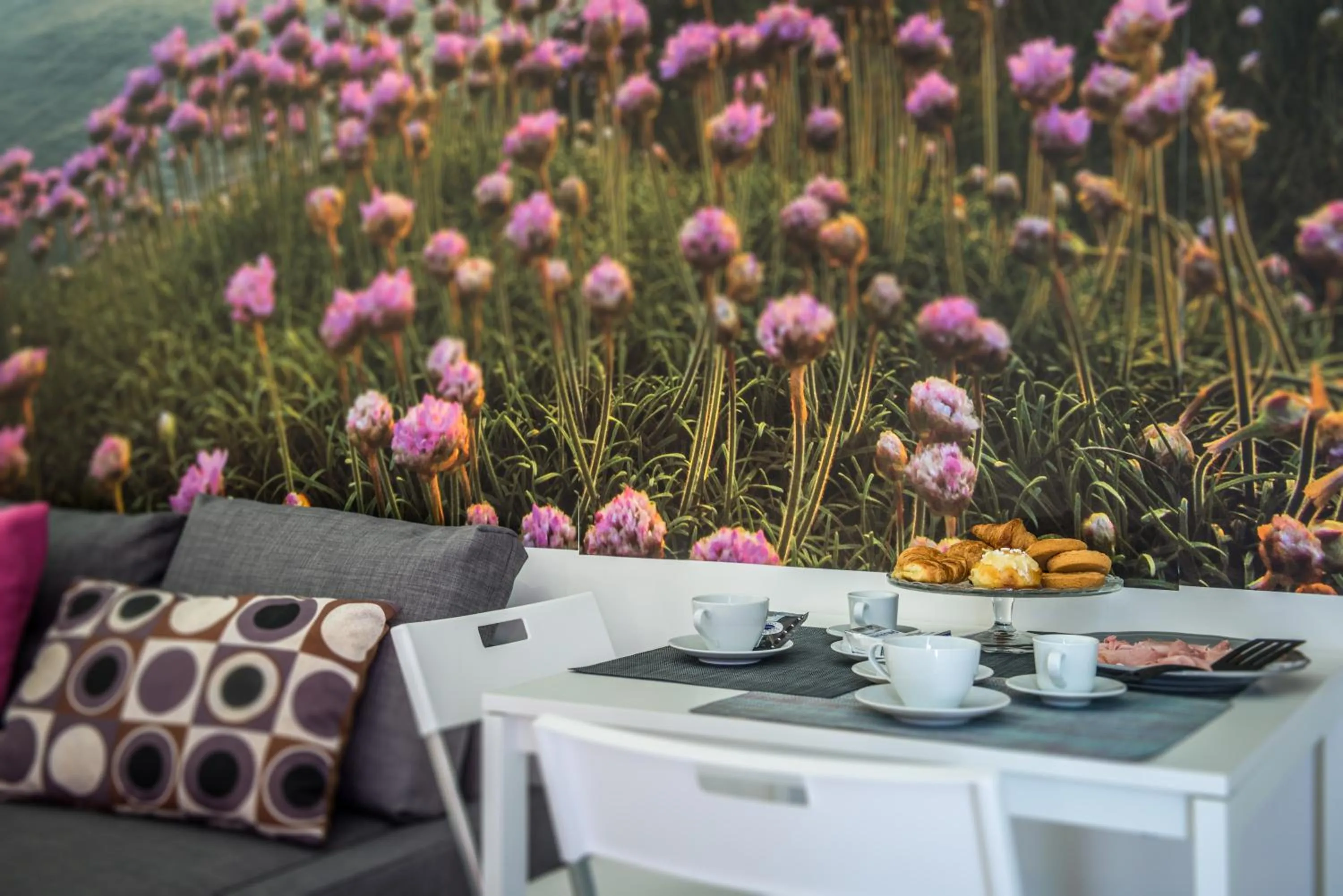 Dining area in B&B Luxury Salerno Central