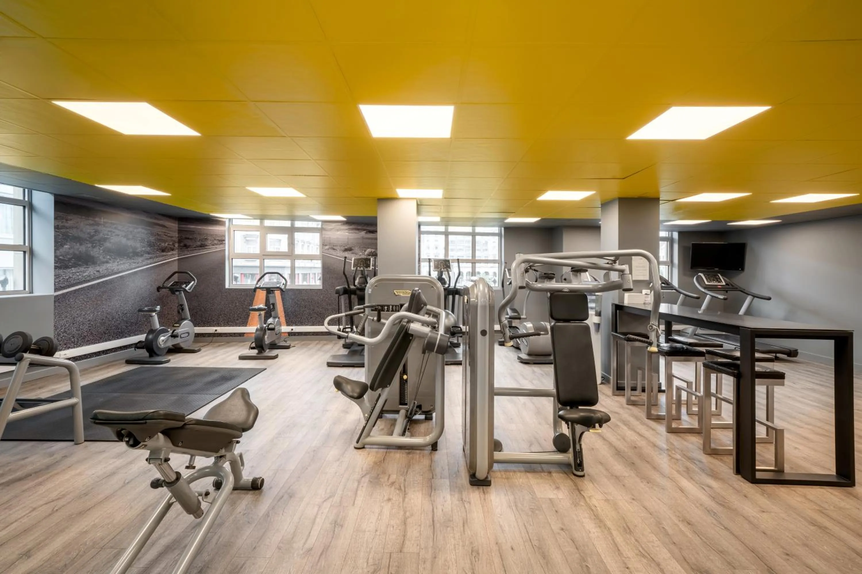 Fitness centre/facilities in Radisson Blu Hotel, Antwerp City Centre