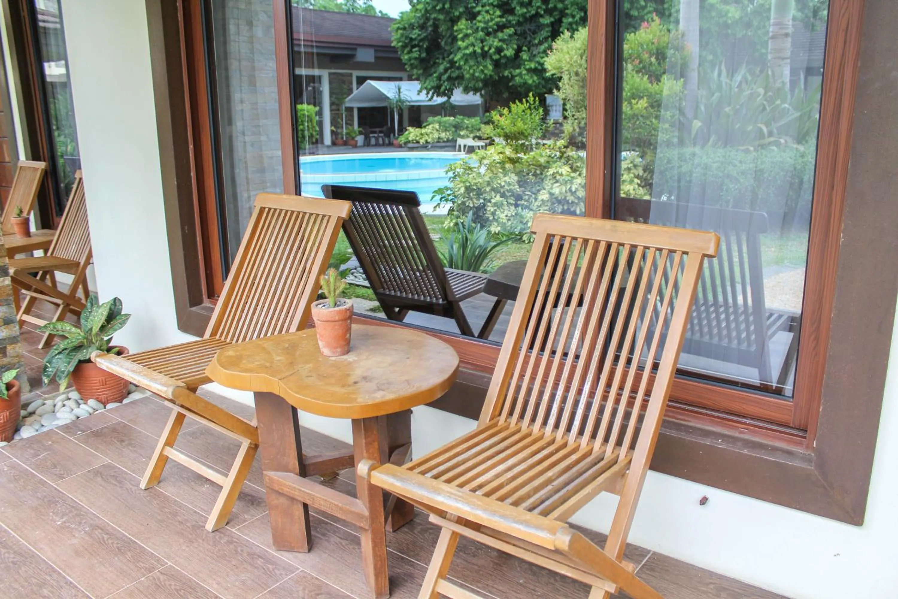 Balcony/Terrace in Coron Soleil Garden Resort