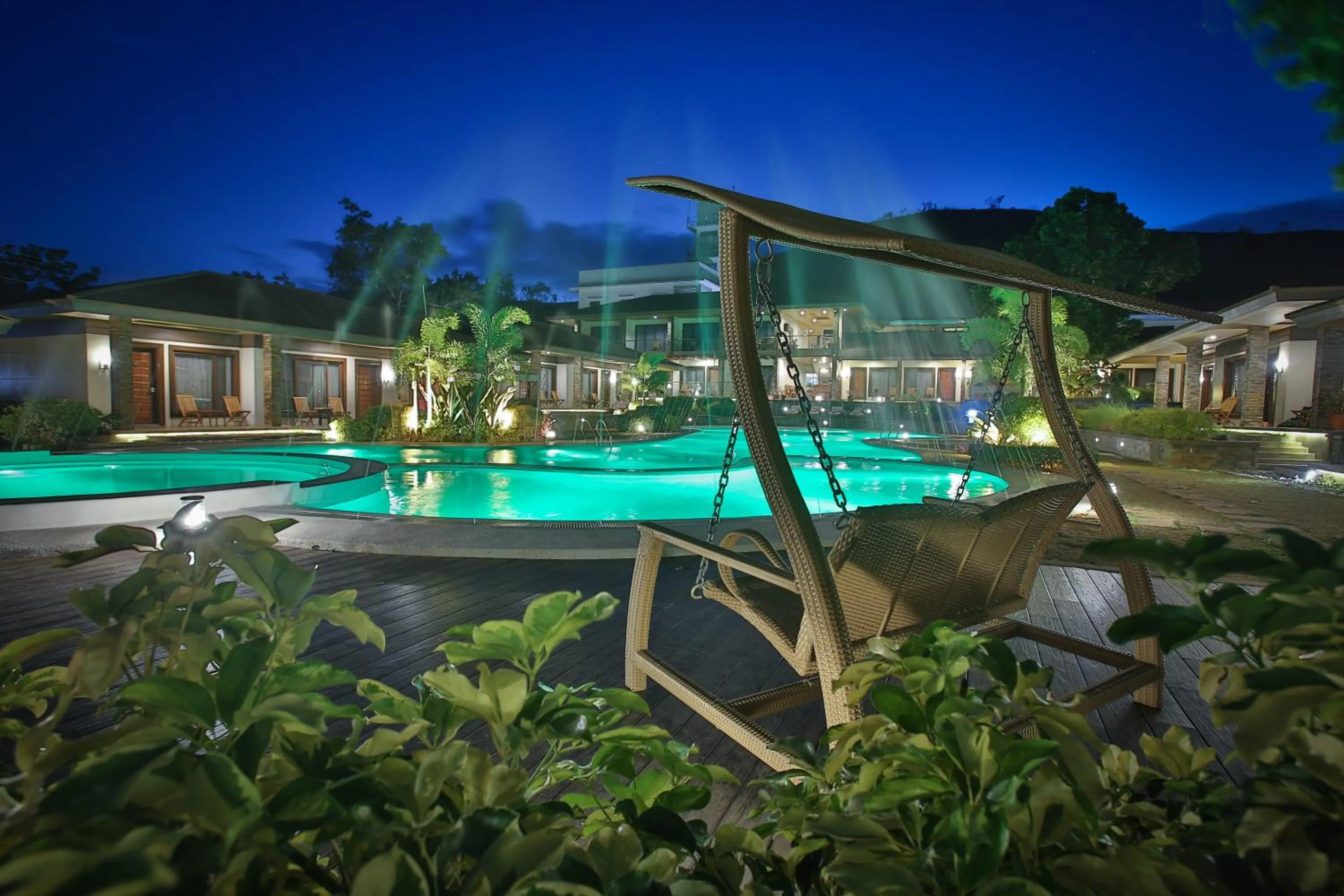 Swimming pool in Coron Soleil Garden Resort