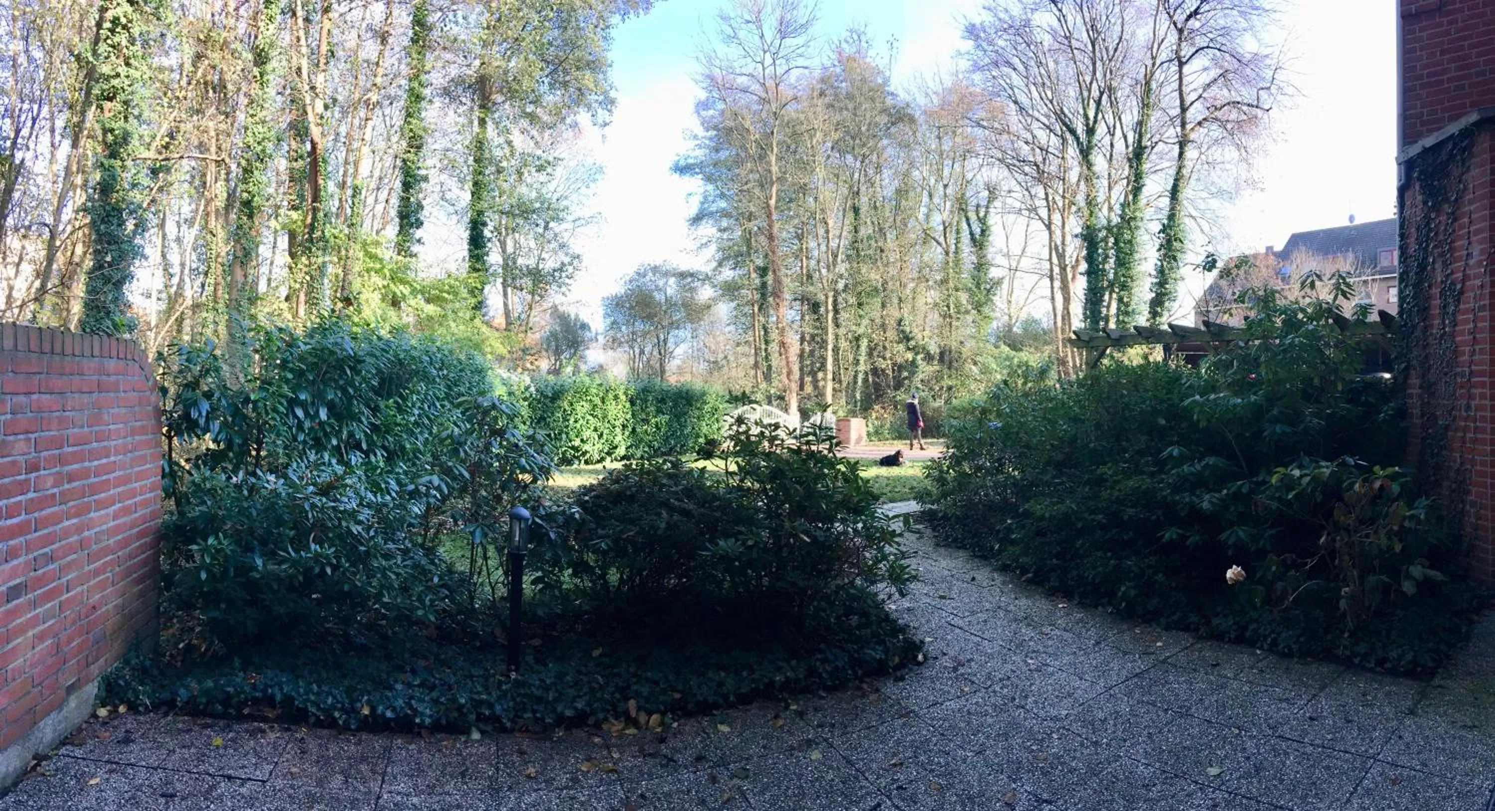 Garden in Ferienwohnung am Mühlenpark