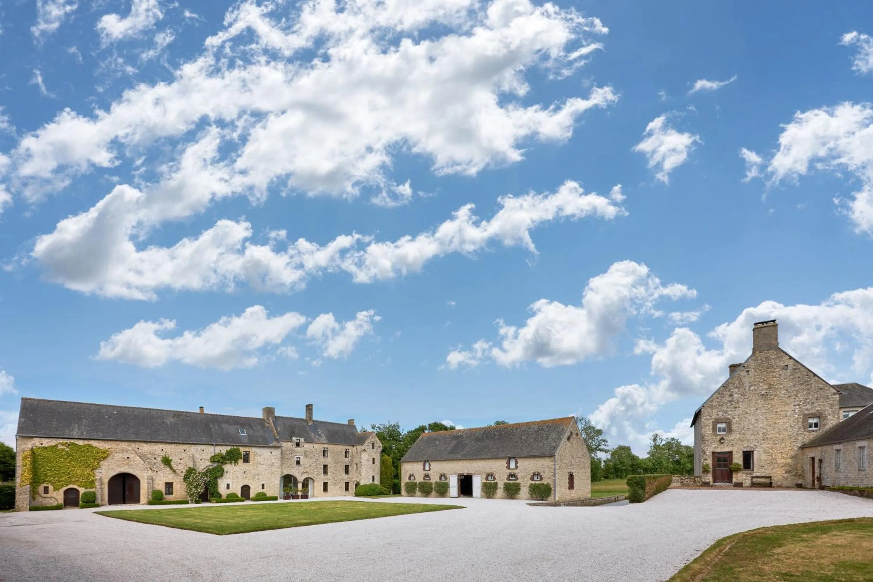 Garden in MANOIR du QUESNAY