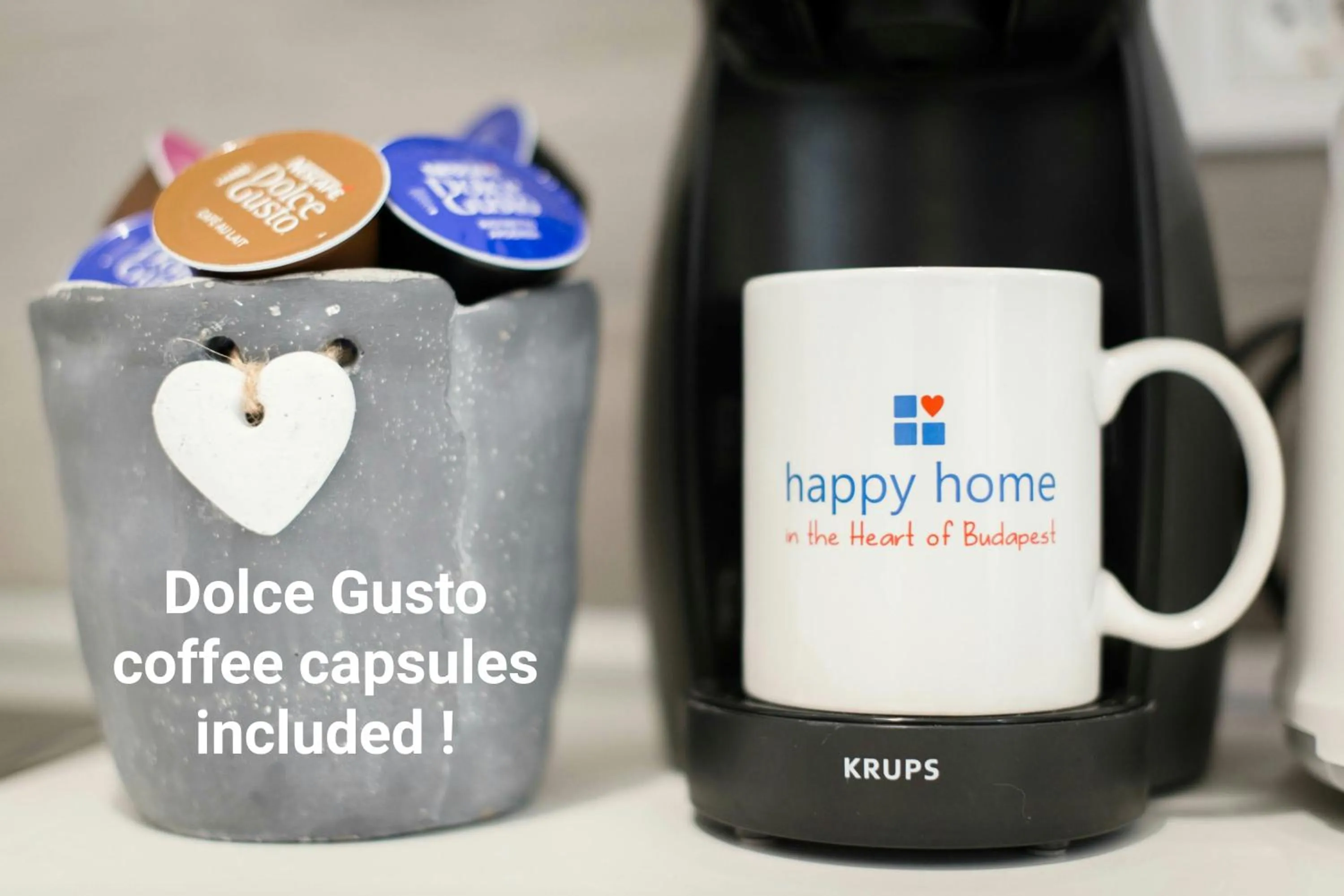 Non alcoholic drinks in happy home JOY