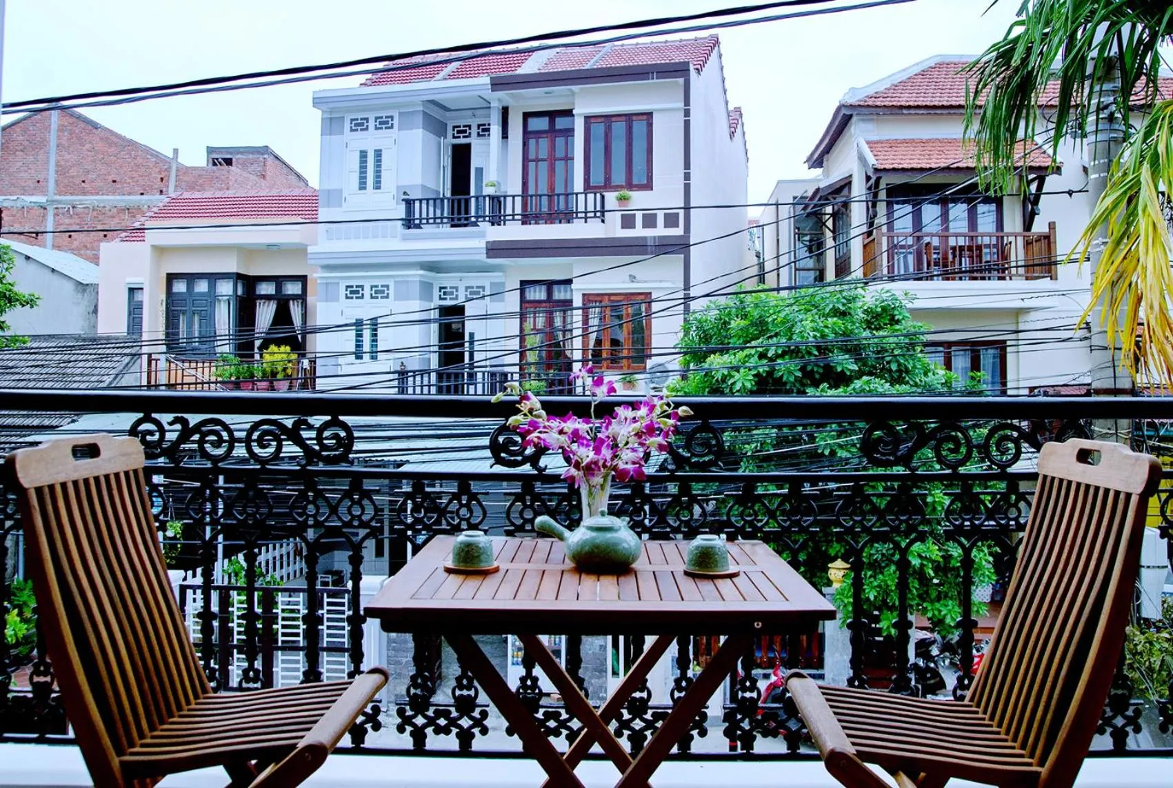 Balcony/Terrace in An Hoi Town Homestay