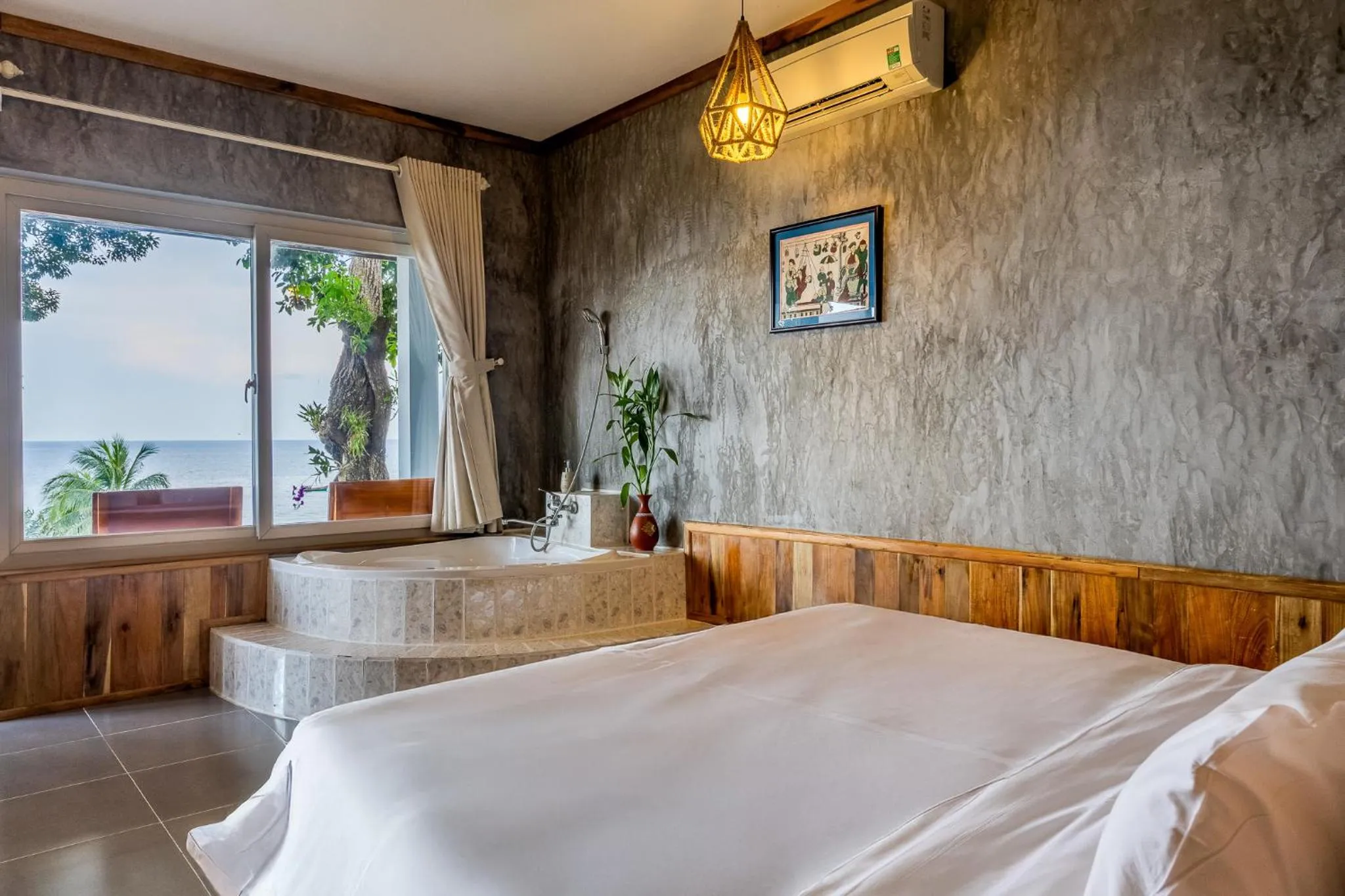 Bed in Cosian Bay Phu Quoc Resort