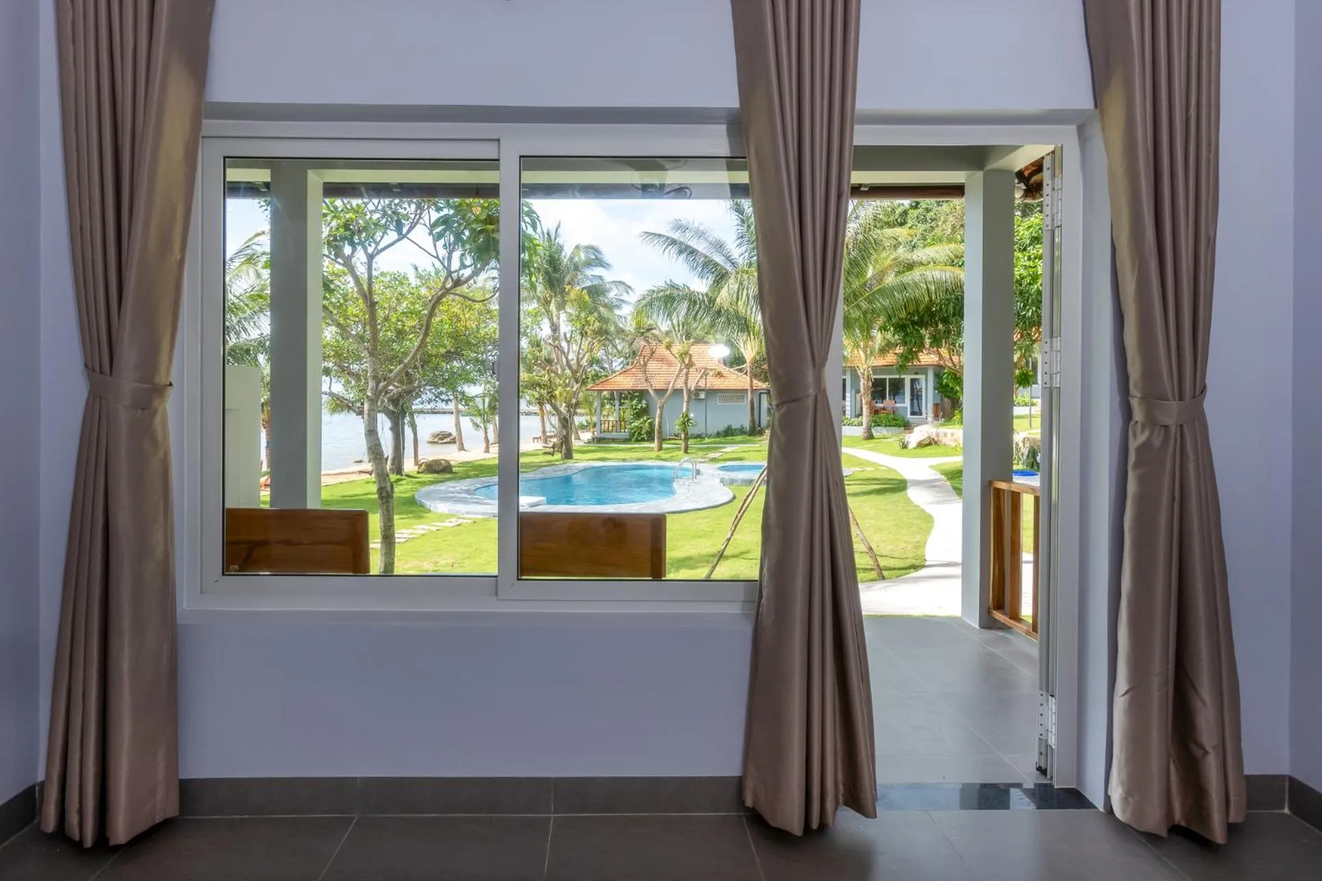 Pool view in Cosian Bay Phu Quoc Resort