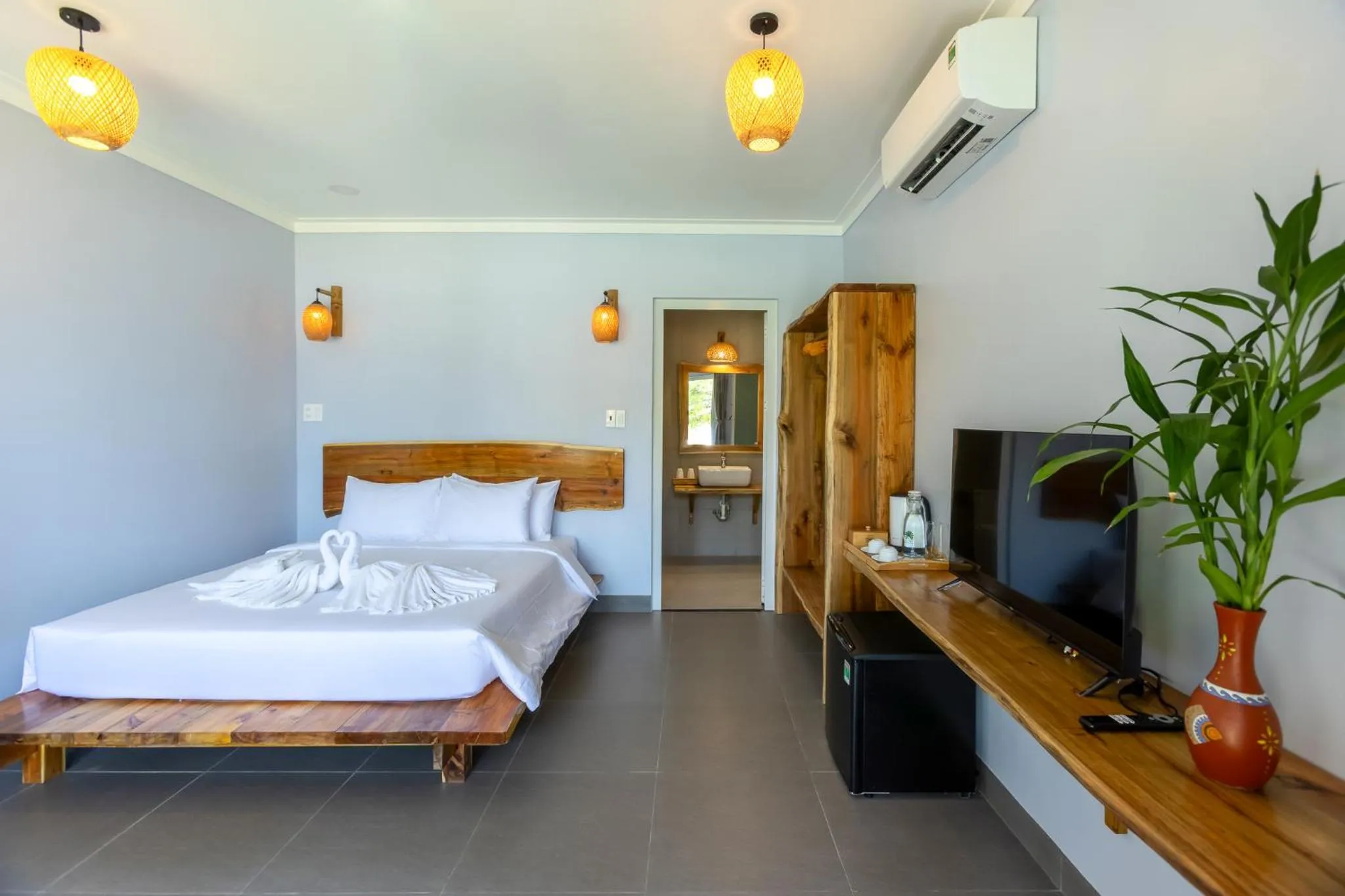 Bed in Cosian Bay Phu Quoc Resort