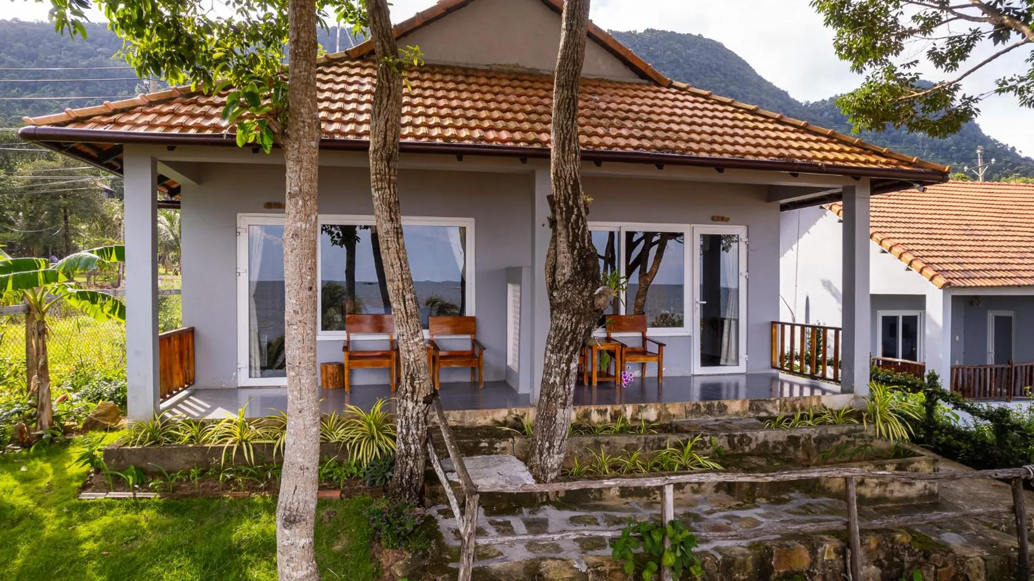 Garden view in Cosian Bay Phu Quoc Resort