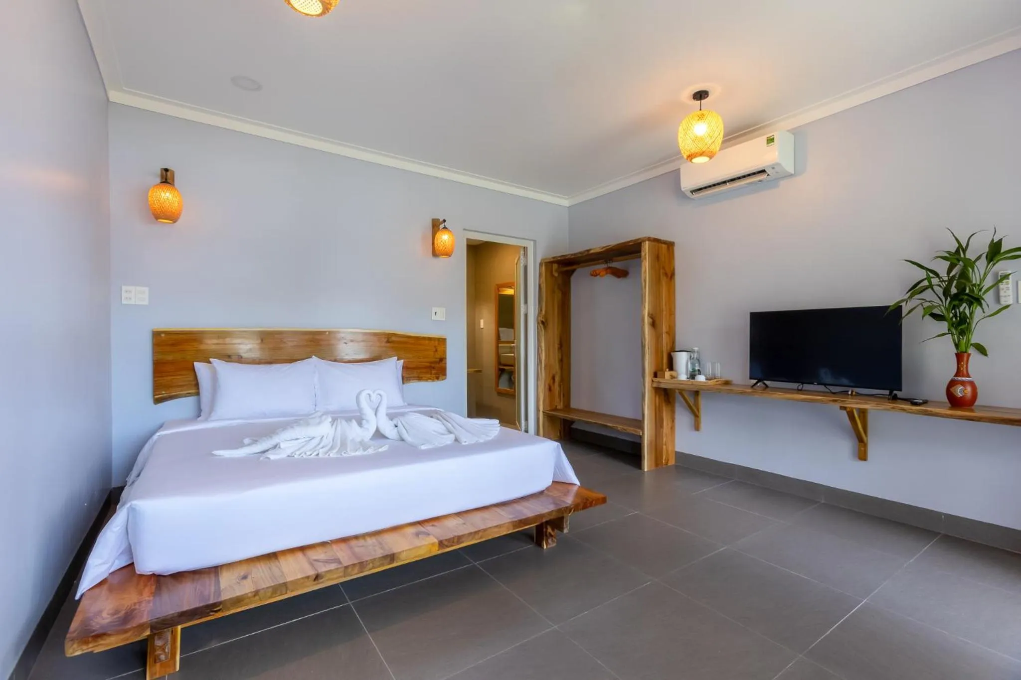 Bed in Cosian Bay Phu Quoc Resort