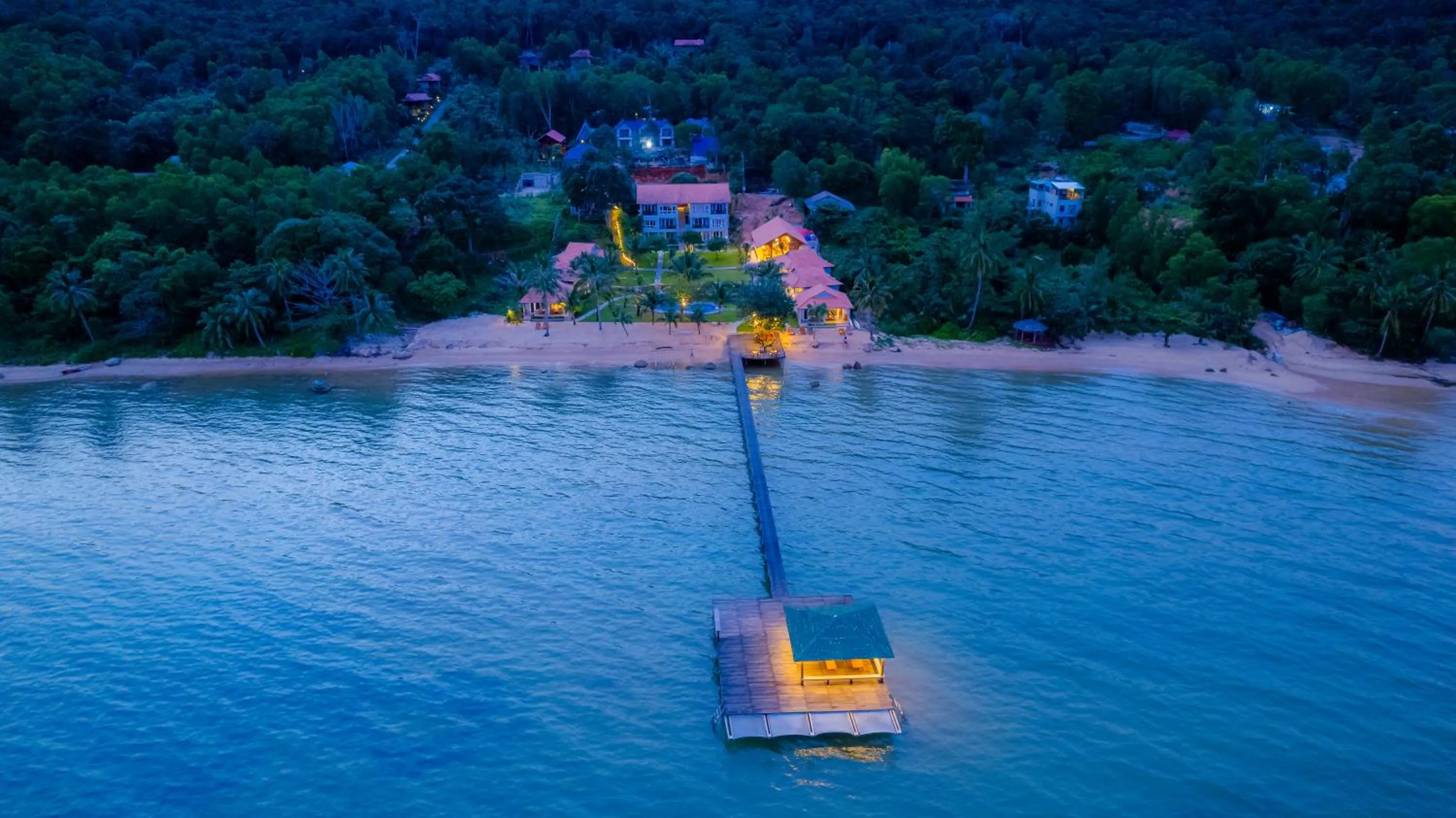 Natural landscape in Cosian Bay Phu Quoc Resort