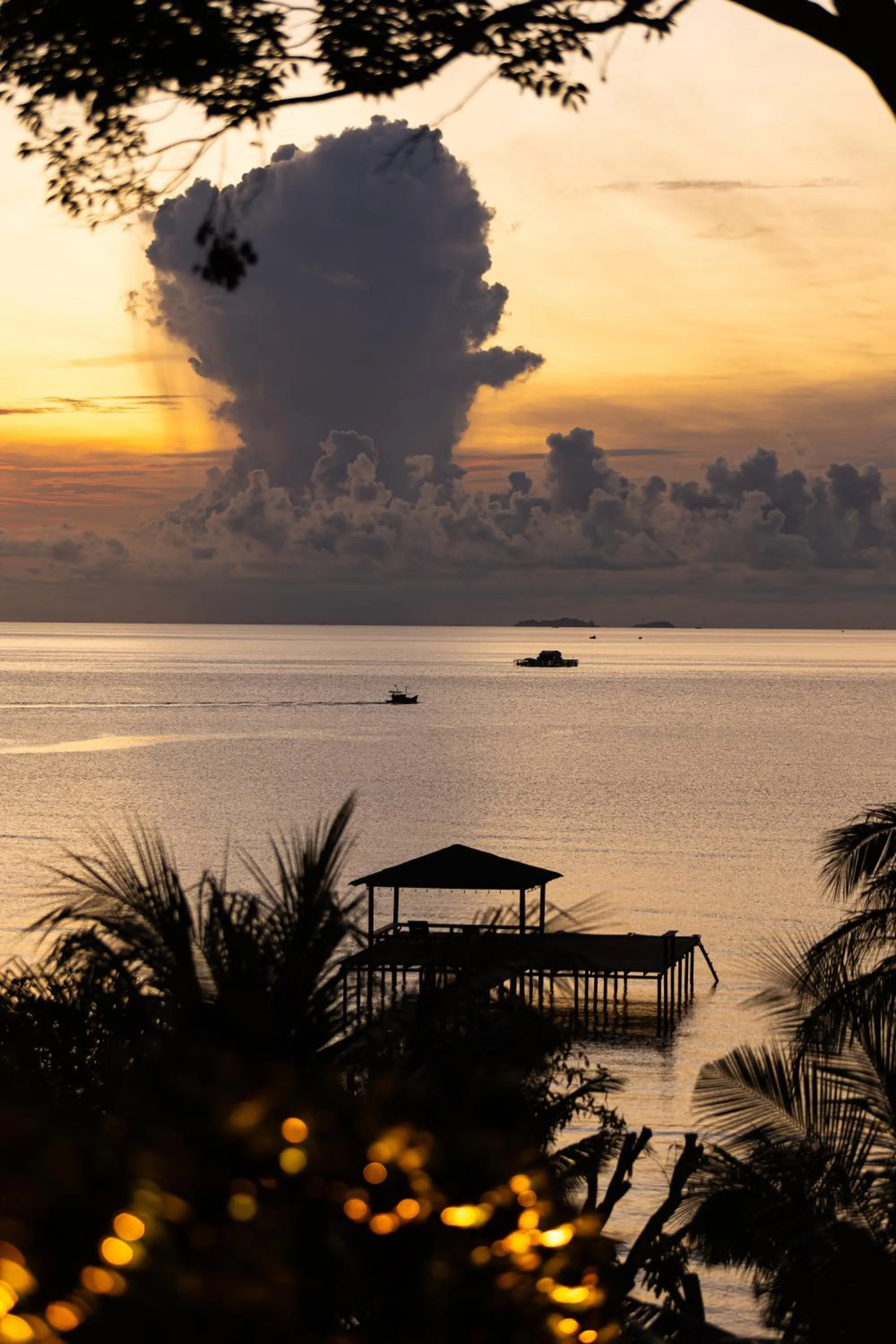 Sunset in Cosian Bay Phu Quoc Resort