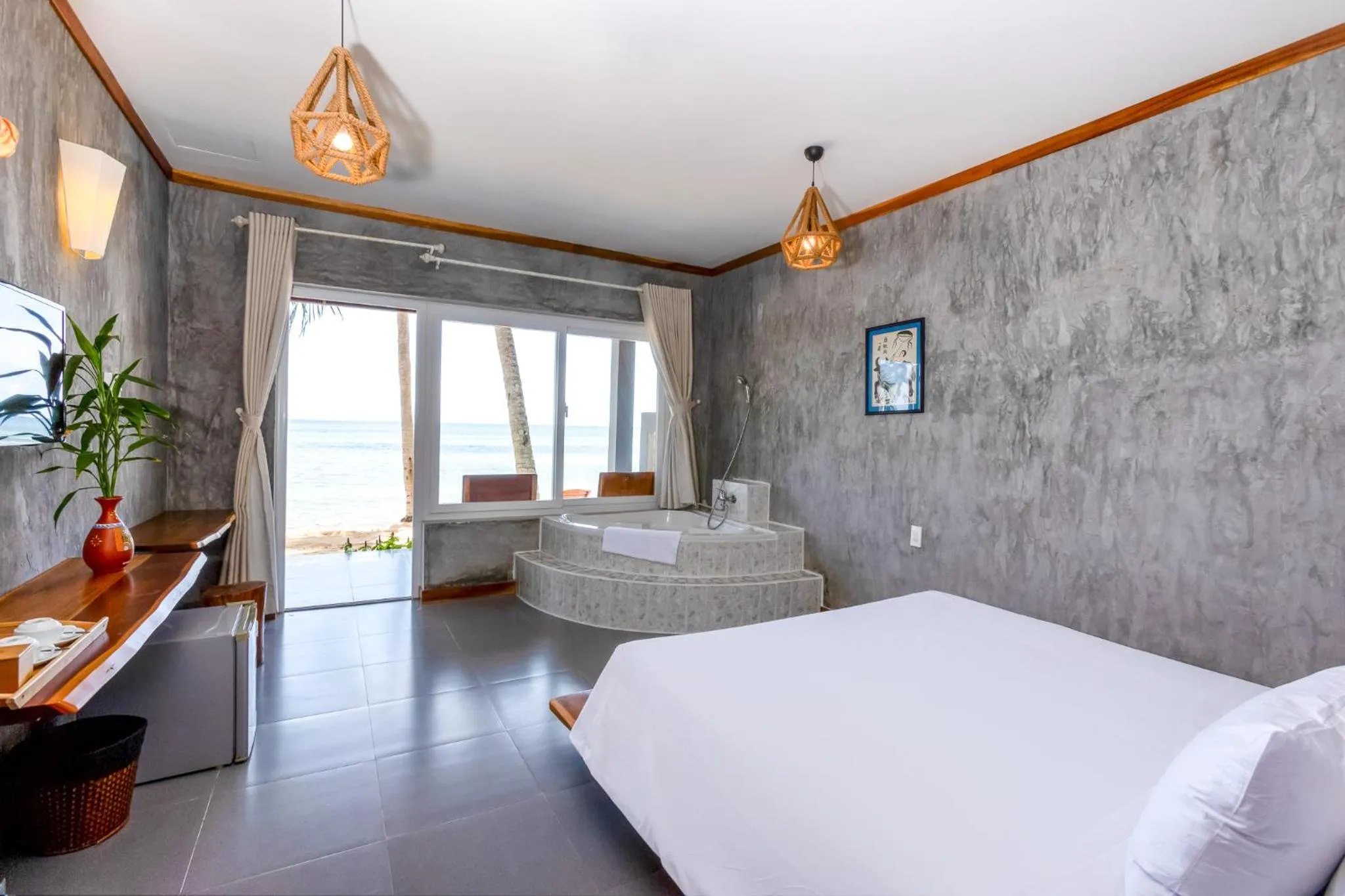 Bed in Cosian Bay Phu Quoc Resort