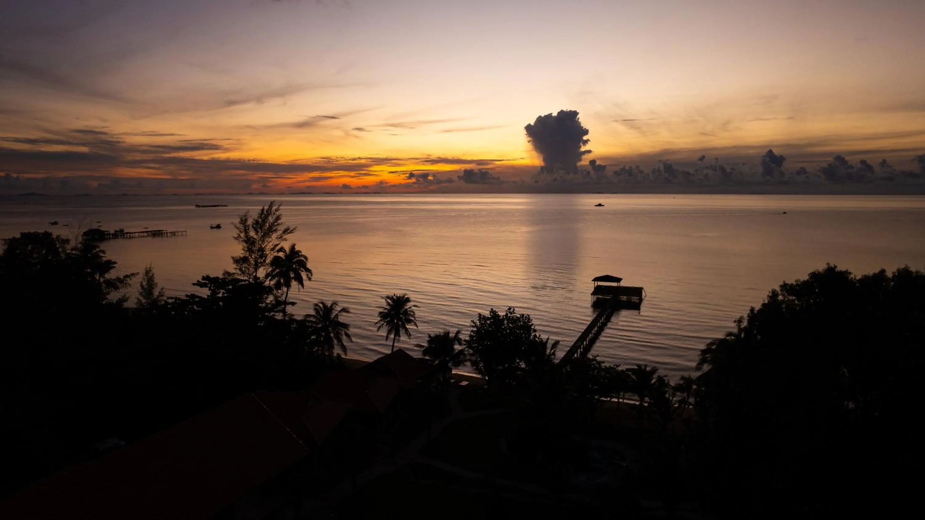 Natural landscape in Cosian Bay Phu Quoc Resort
