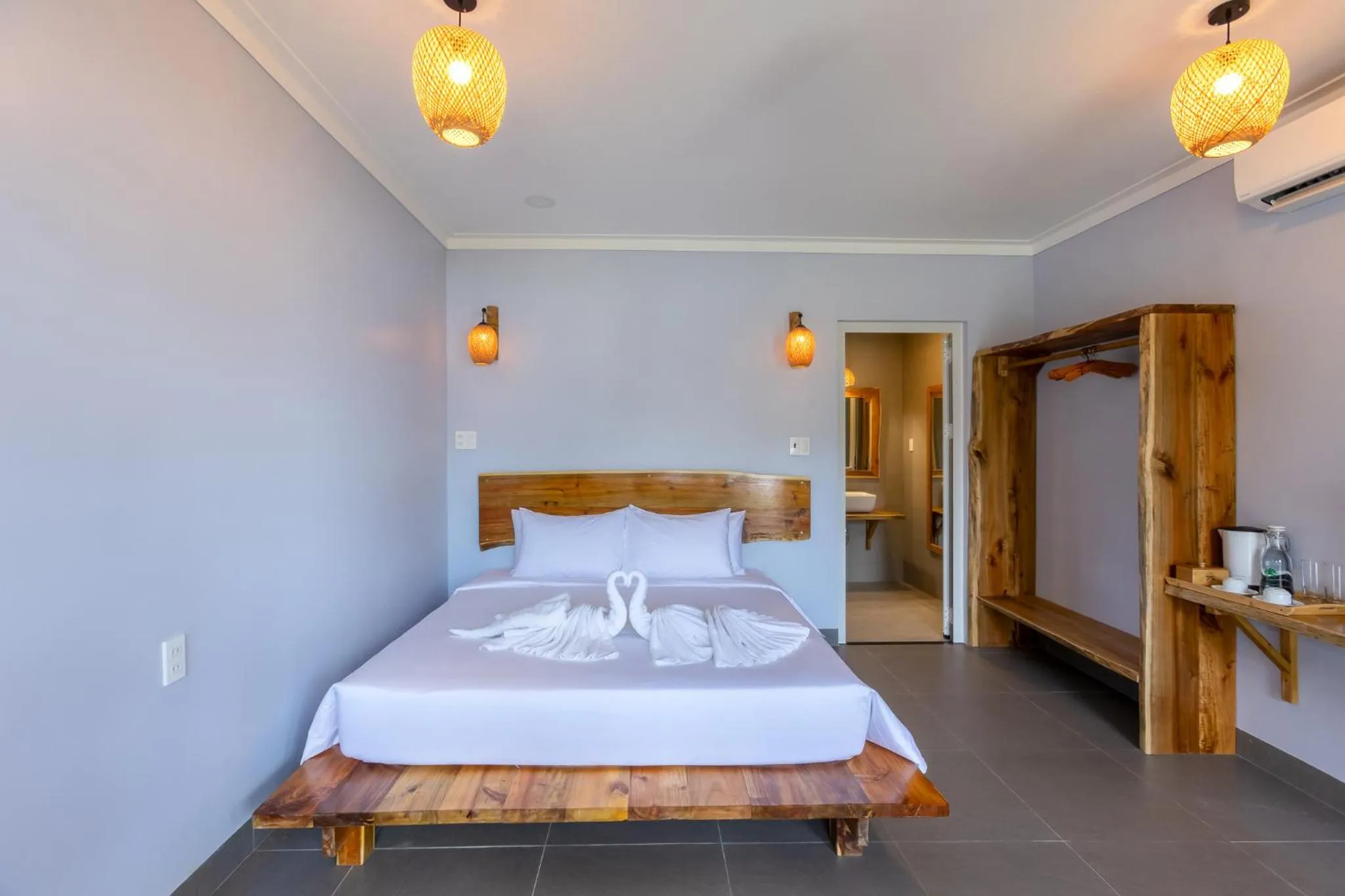 Bed in Cosian Bay Phu Quoc Resort