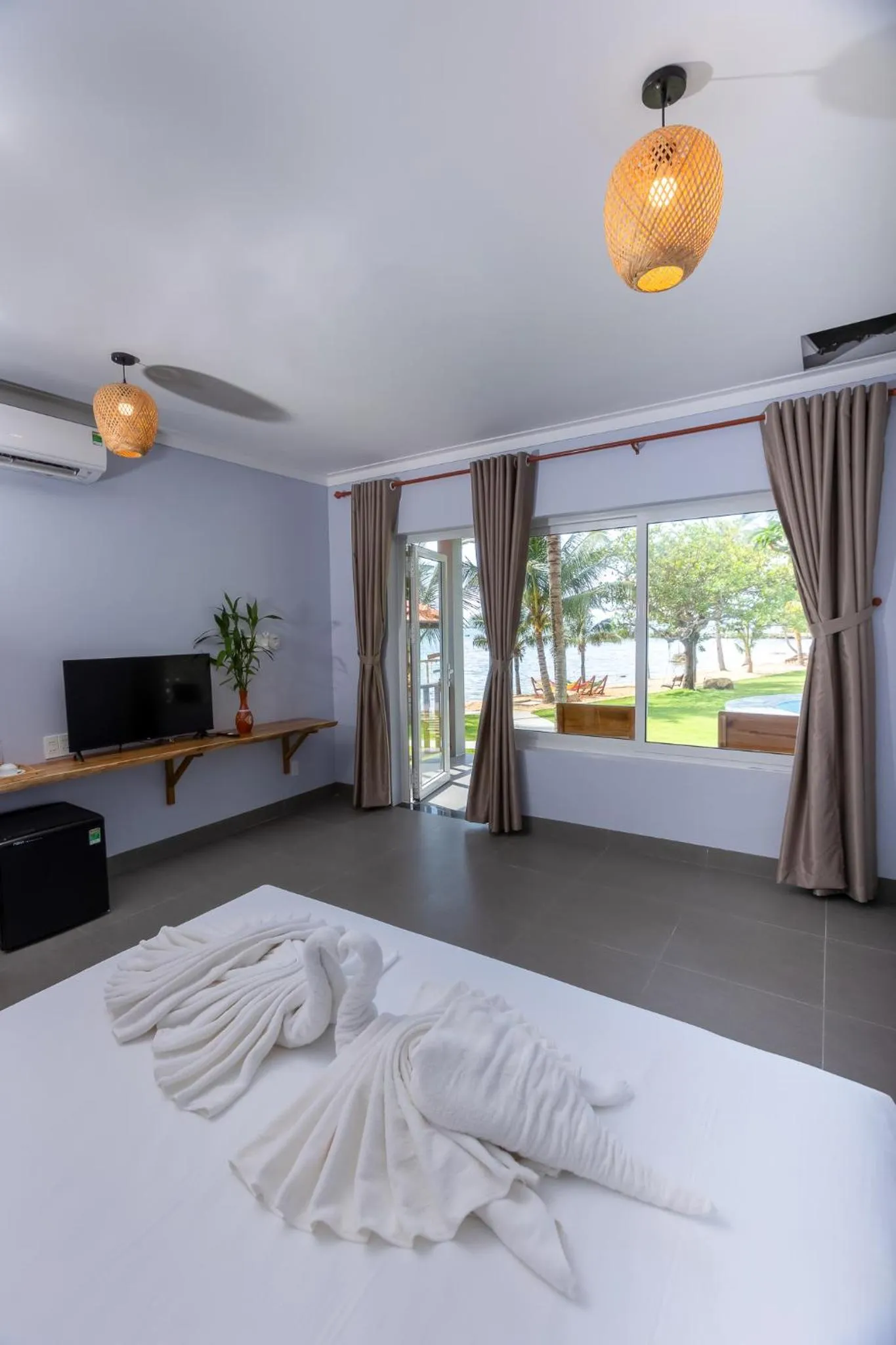 TV and multimedia, Bed in Cosian Bay Phu Quoc Resort