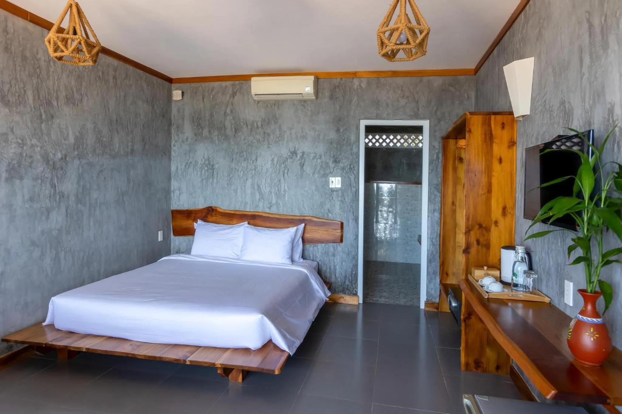 Bedroom, Bed in Cosian Bay Phu Quoc Resort