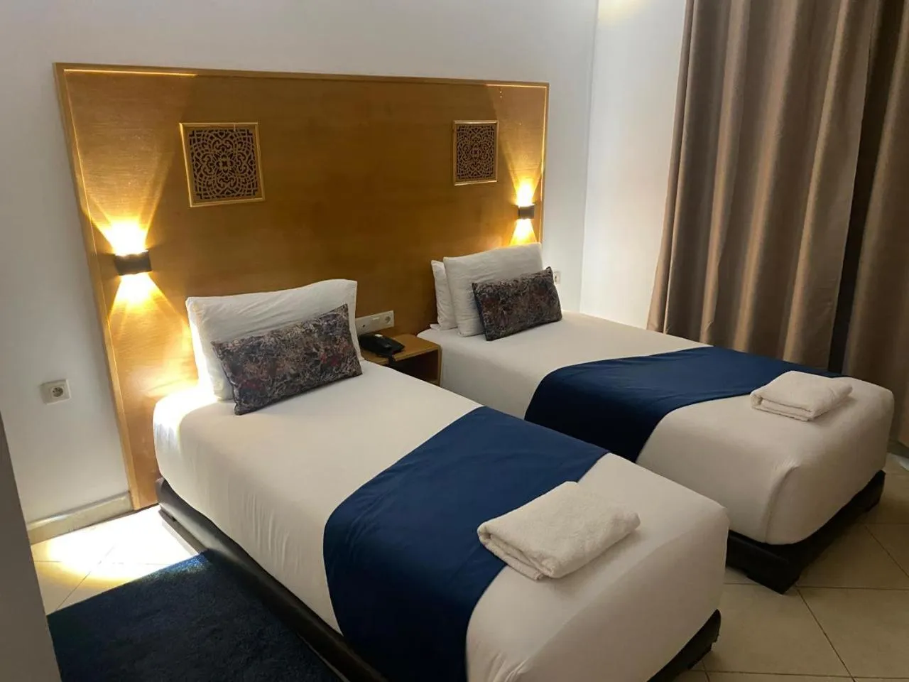 Bed in Hotel Miramar