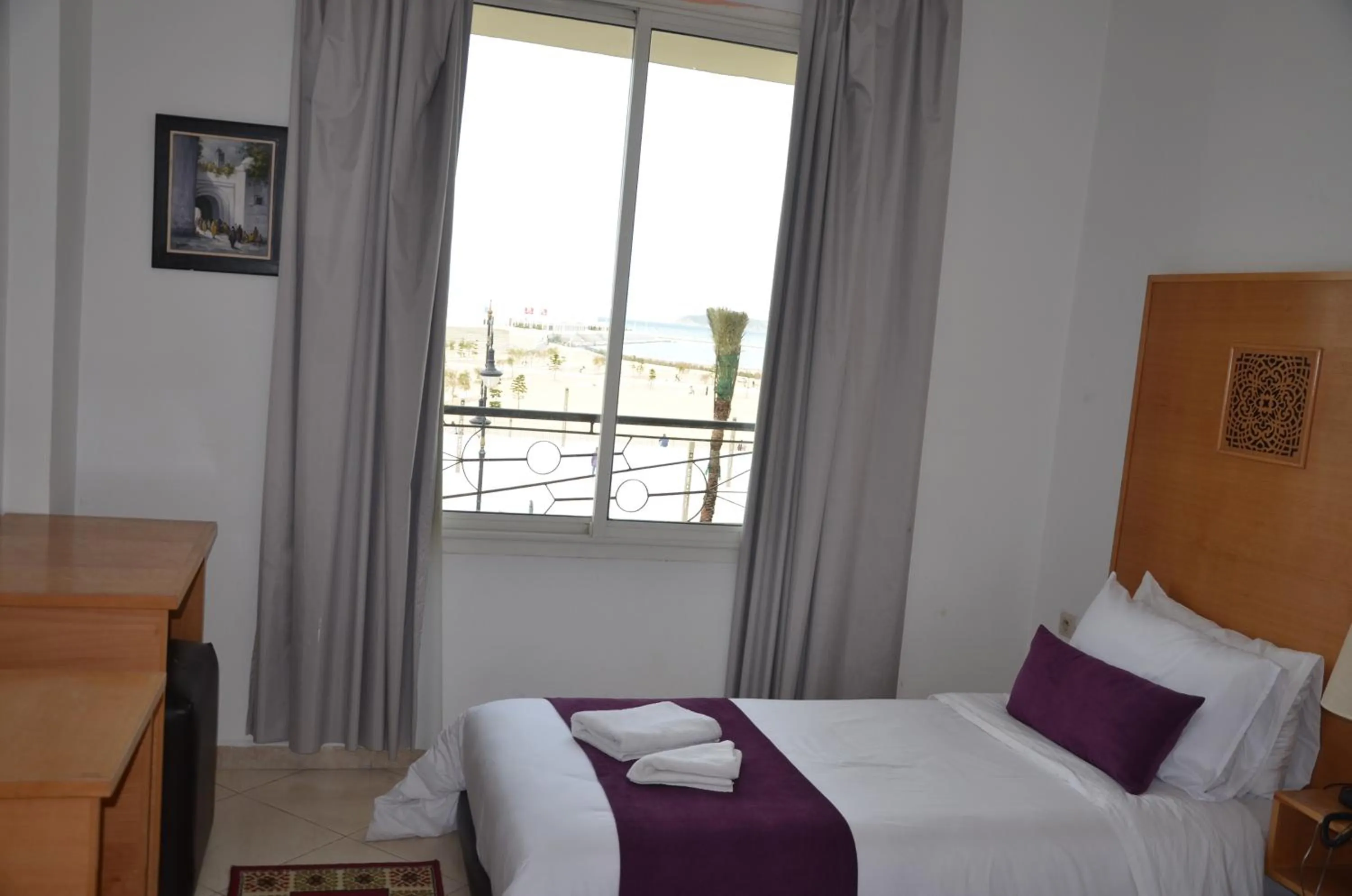 Bed in Hotel Miramar