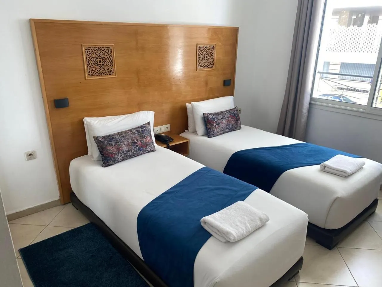 Bed in Hotel Miramar