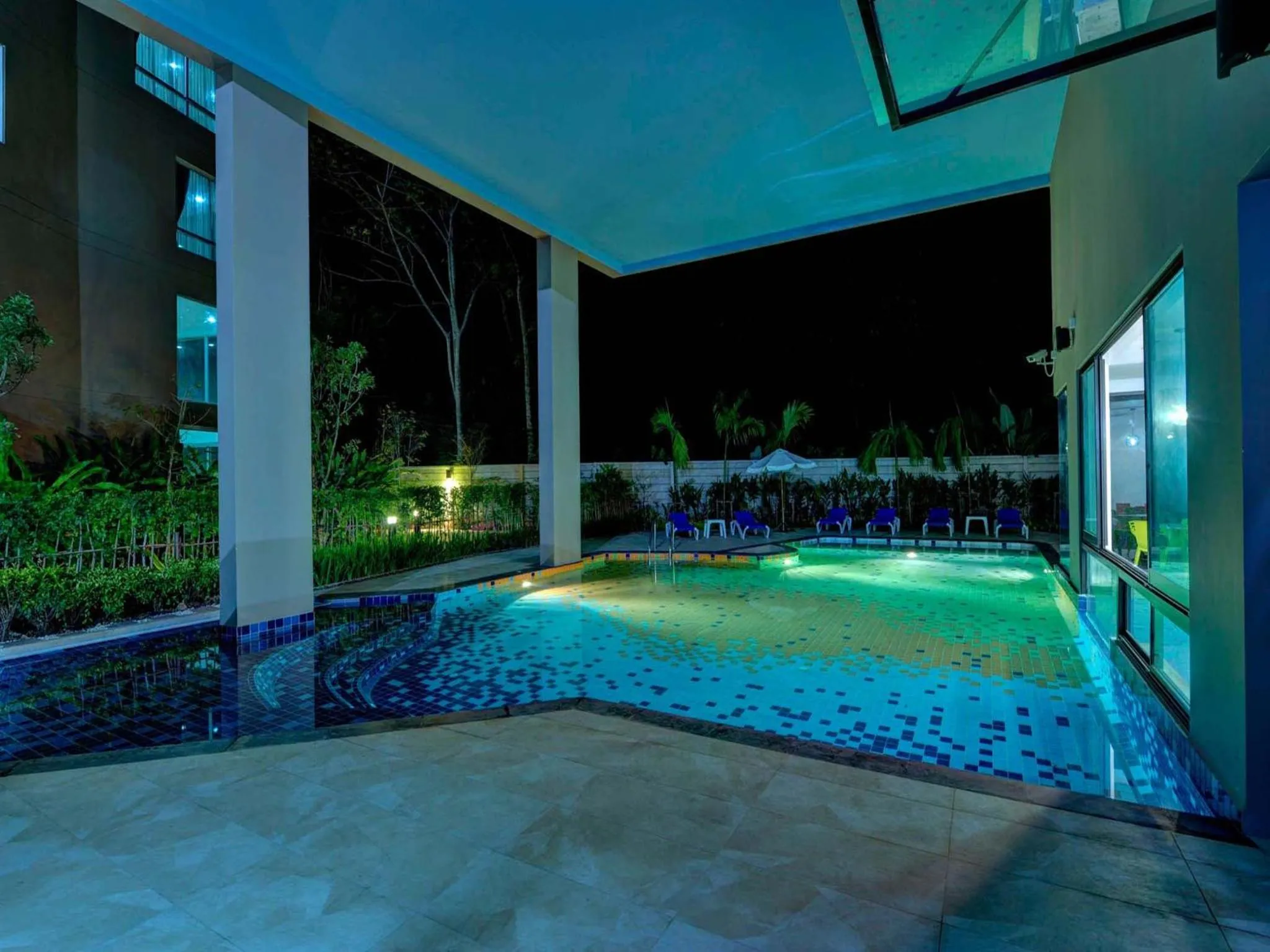 Swimming pool in Splendid Hotel @ Khaoyai