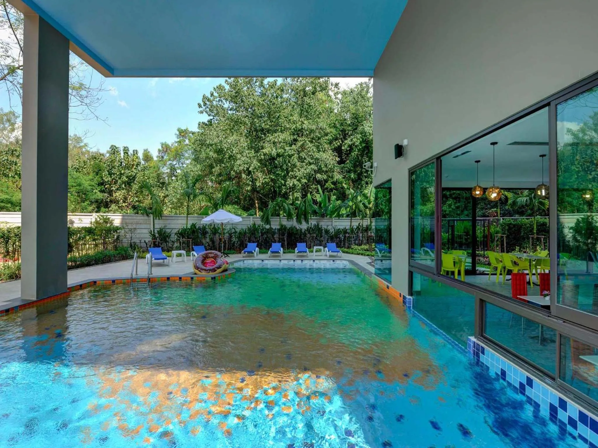 Swimming pool in Splendid Hotel @ Khaoyai