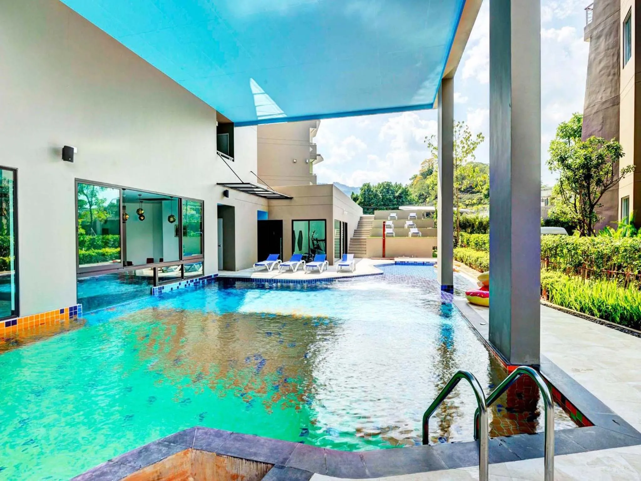 Swimming pool in Splendid Hotel @ Khaoyai