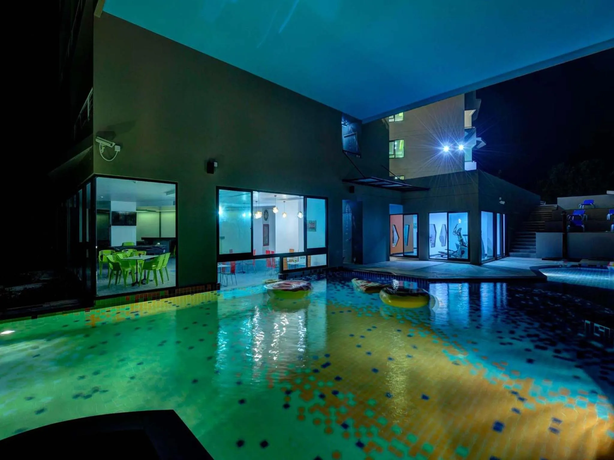 Swimming pool in Splendid Hotel @ Khaoyai