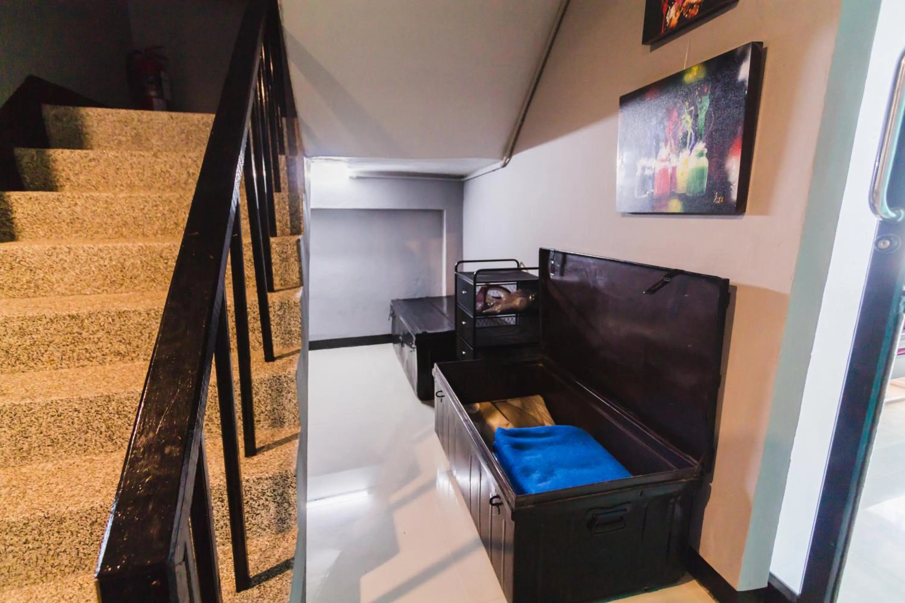 Living room in Chez Pom