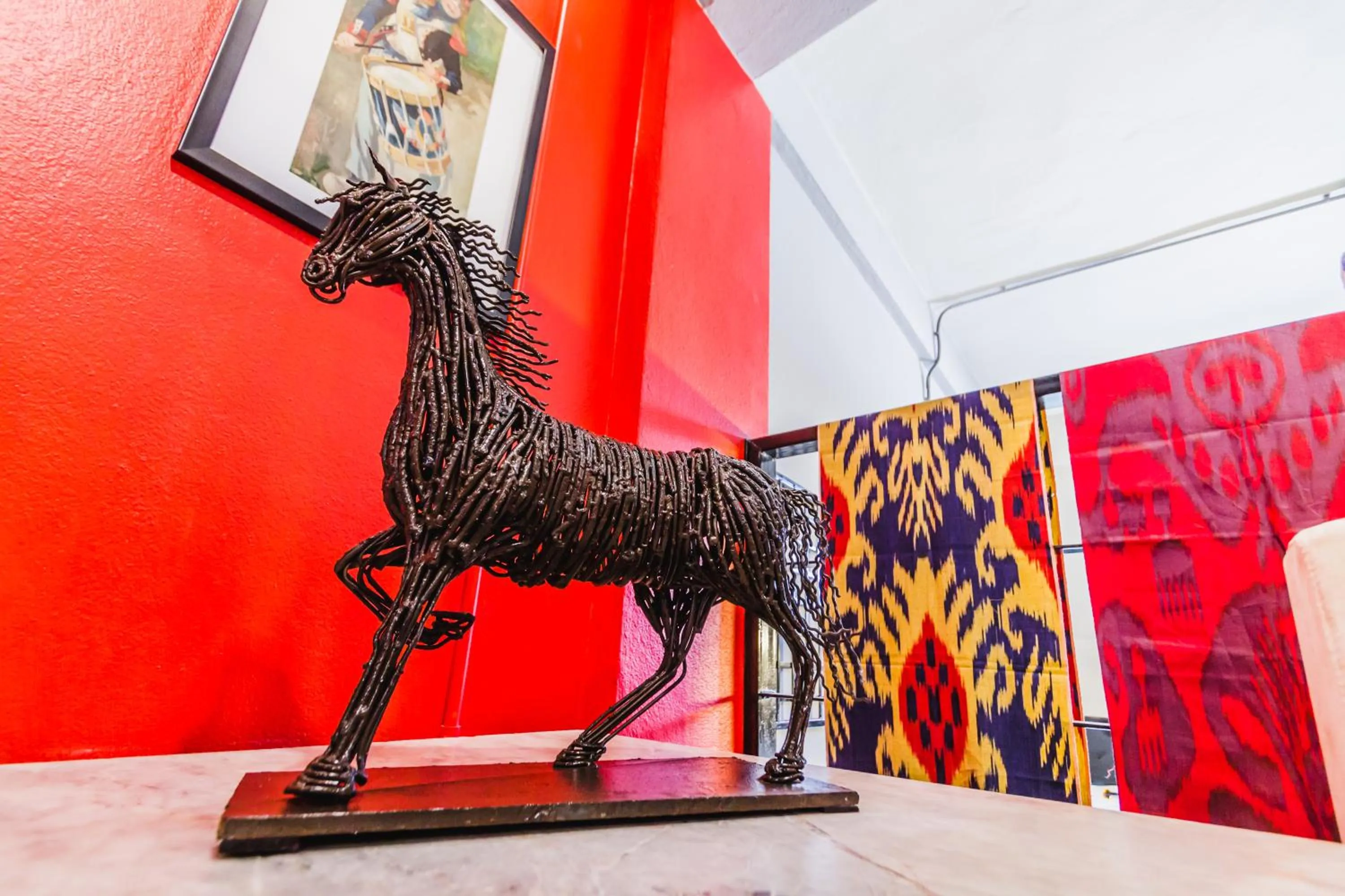 Decorative detail in Chez Pom