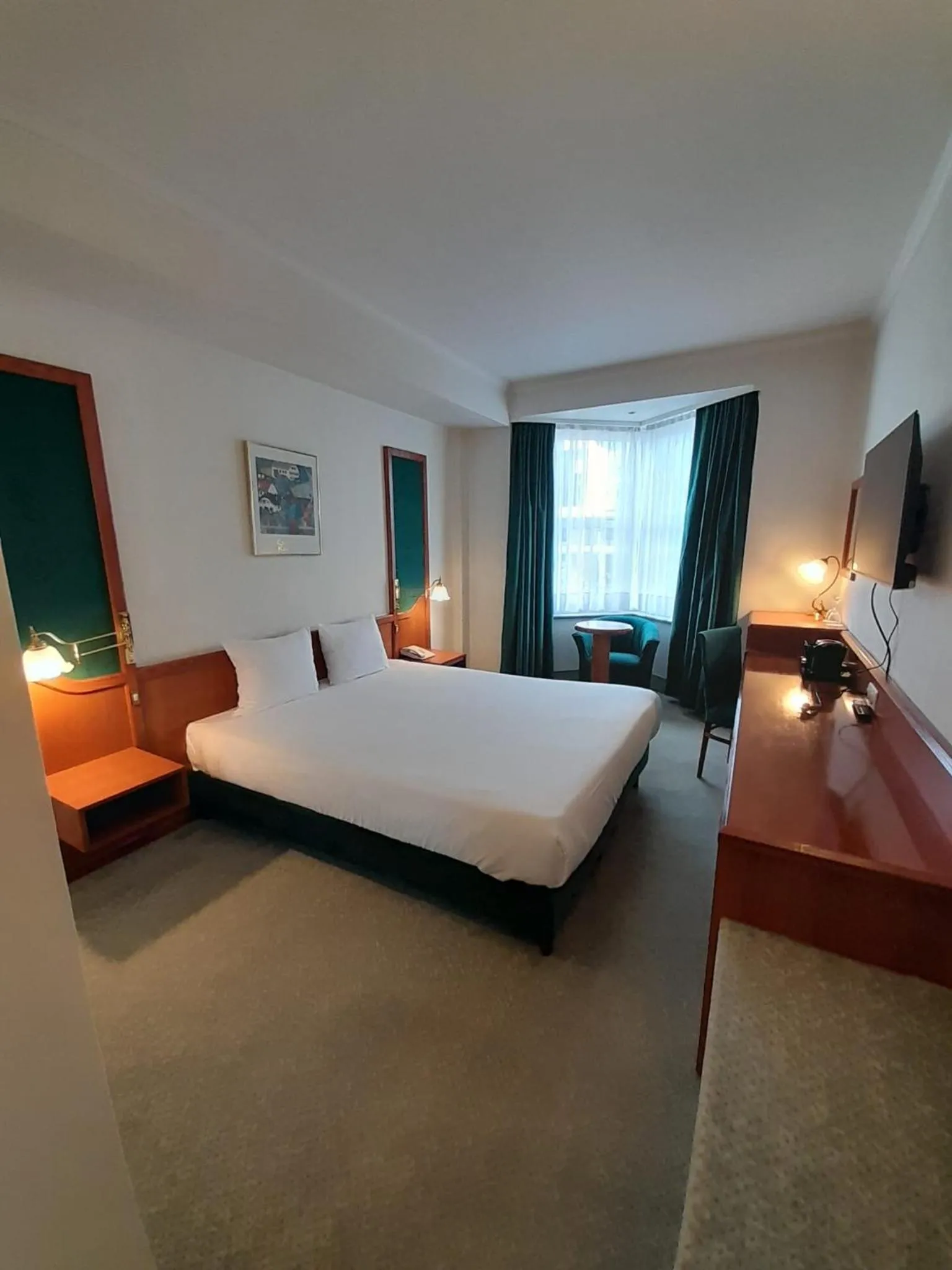 Bed in Hotel Le Dome