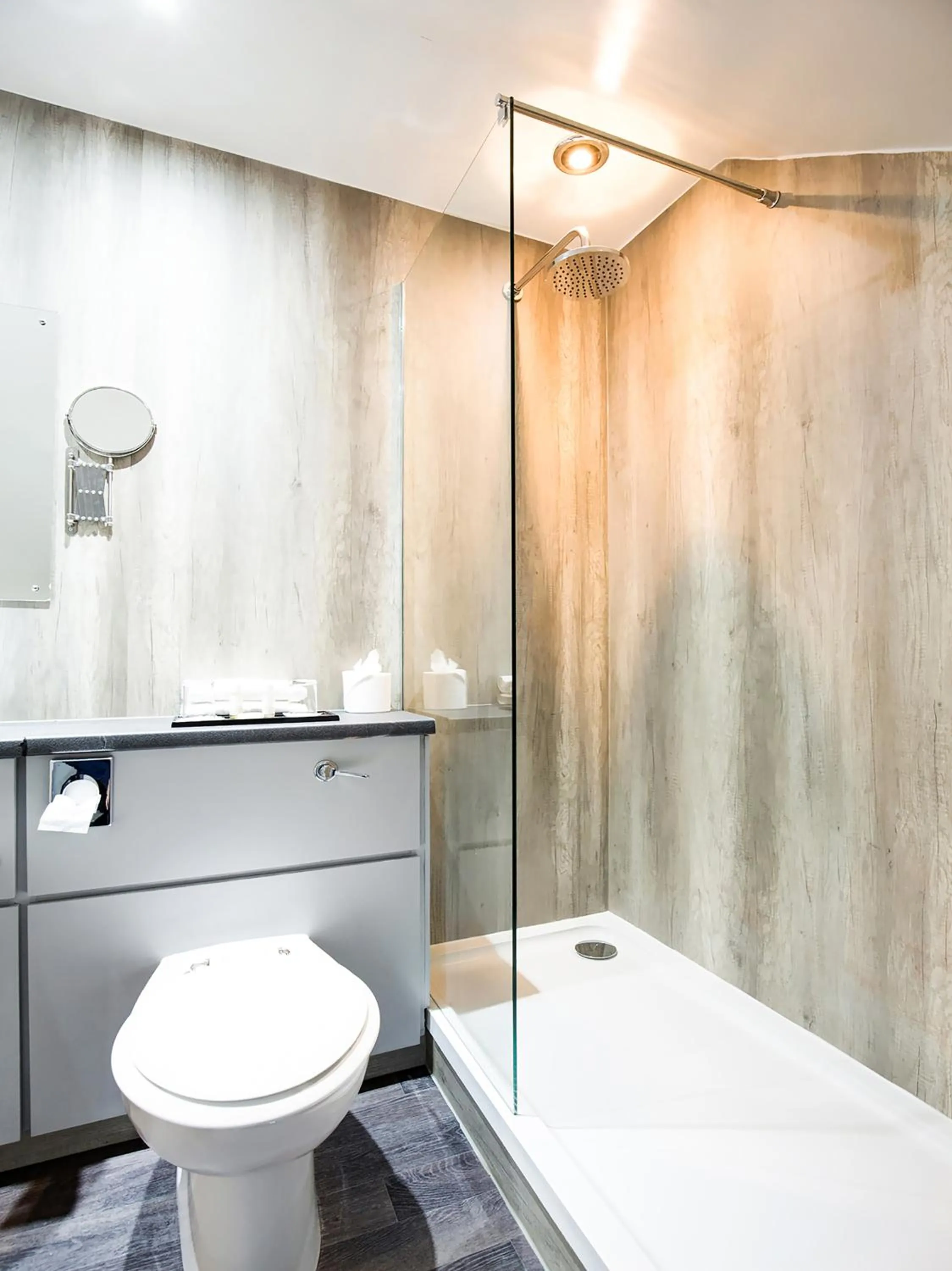 Bathroom in Barony Castle Hotel