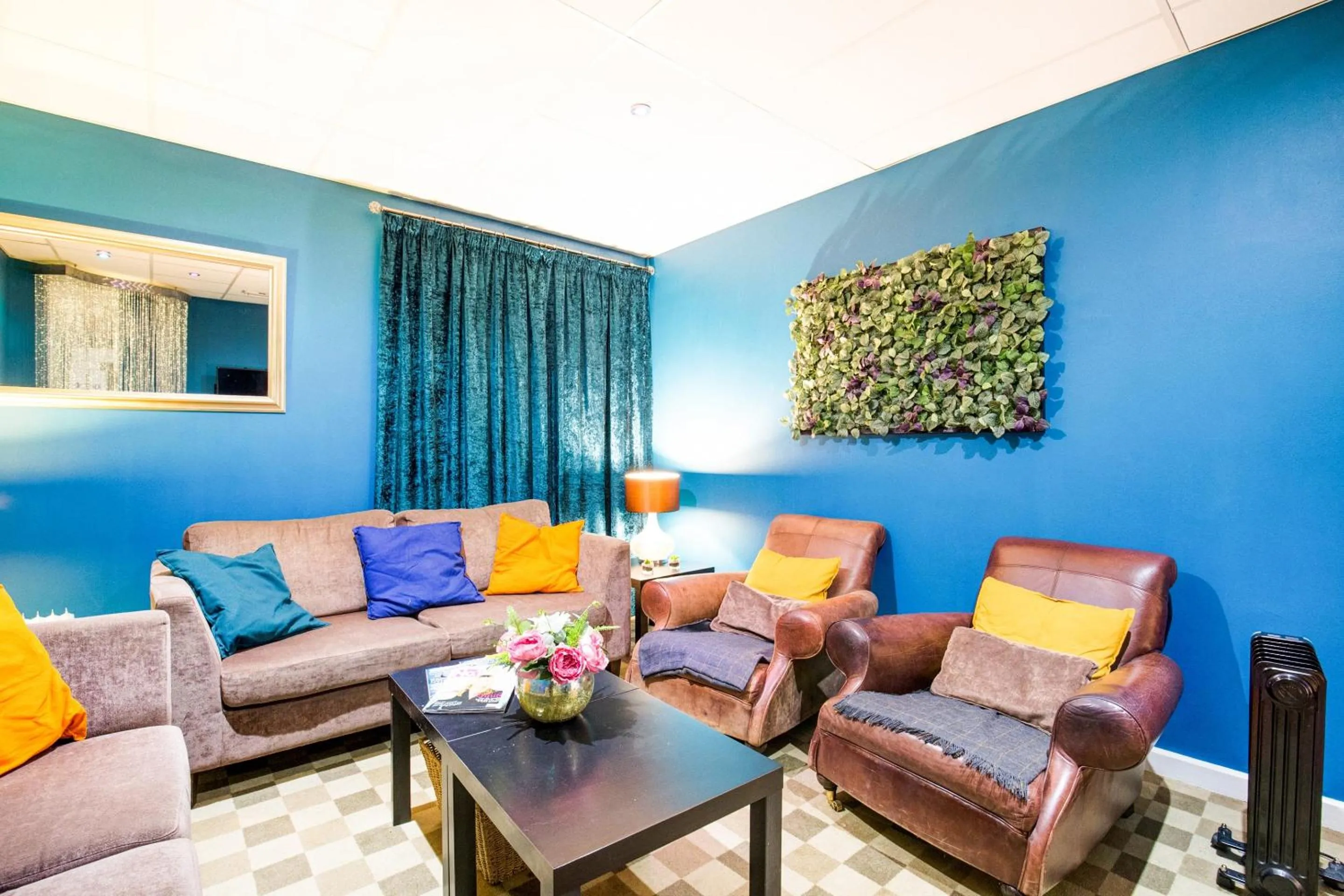 Seating area in Barony Castle Hotel