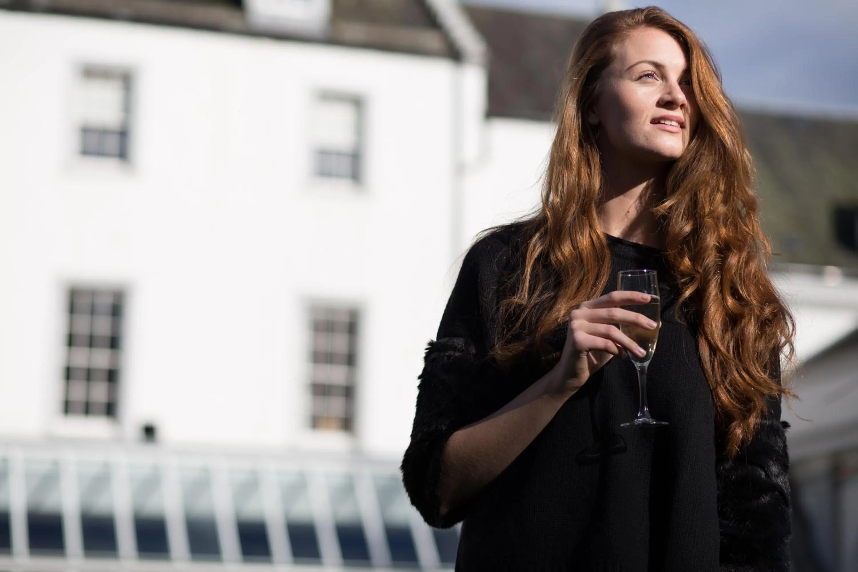 People in Barony Castle Hotel