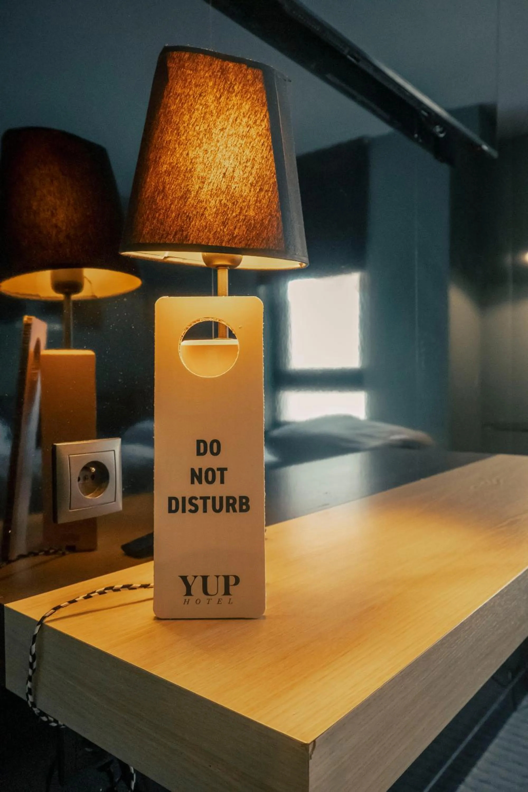 Decorative detail in YUP Hotel