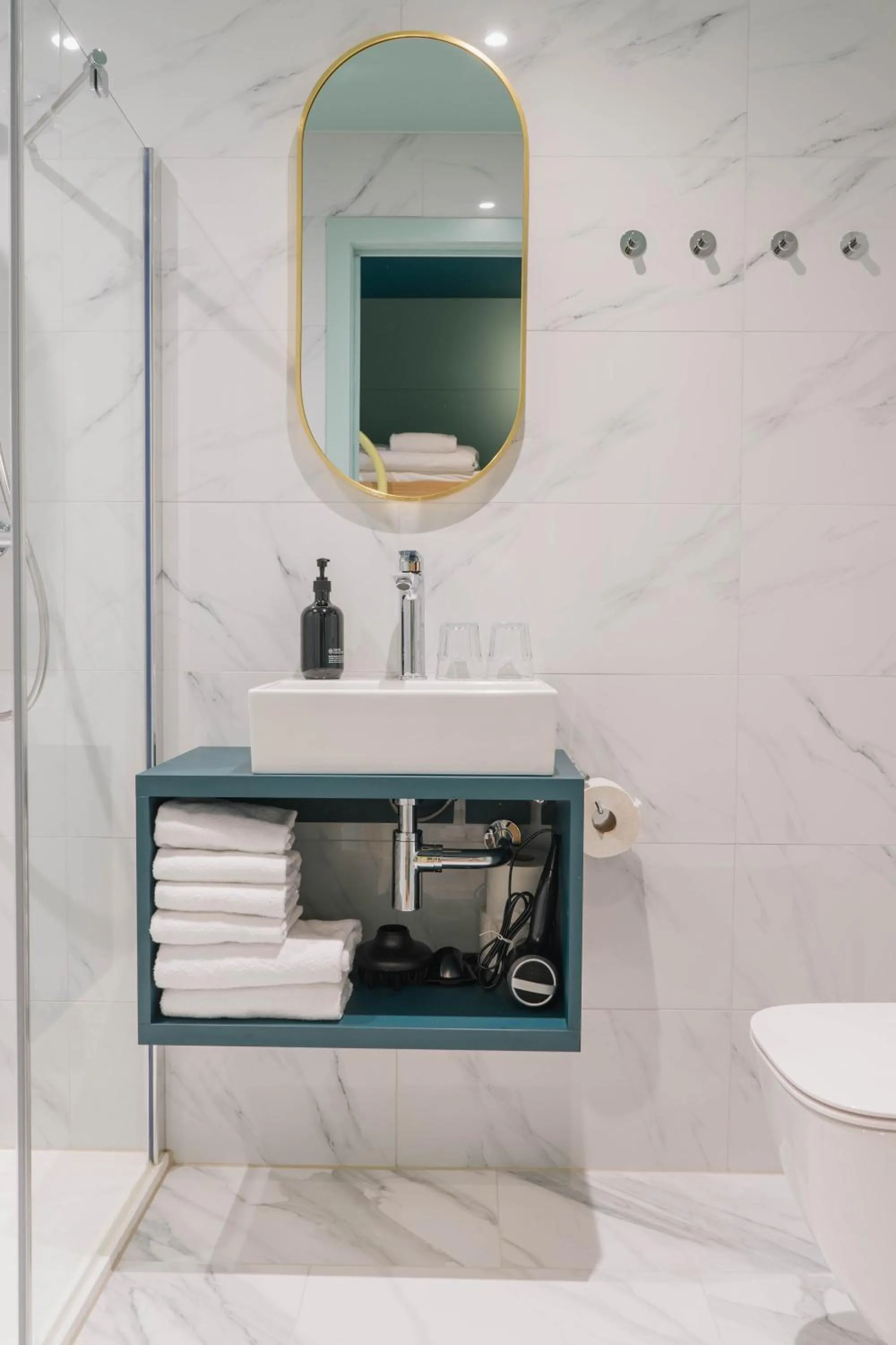 Bathroom in YUP Hotel