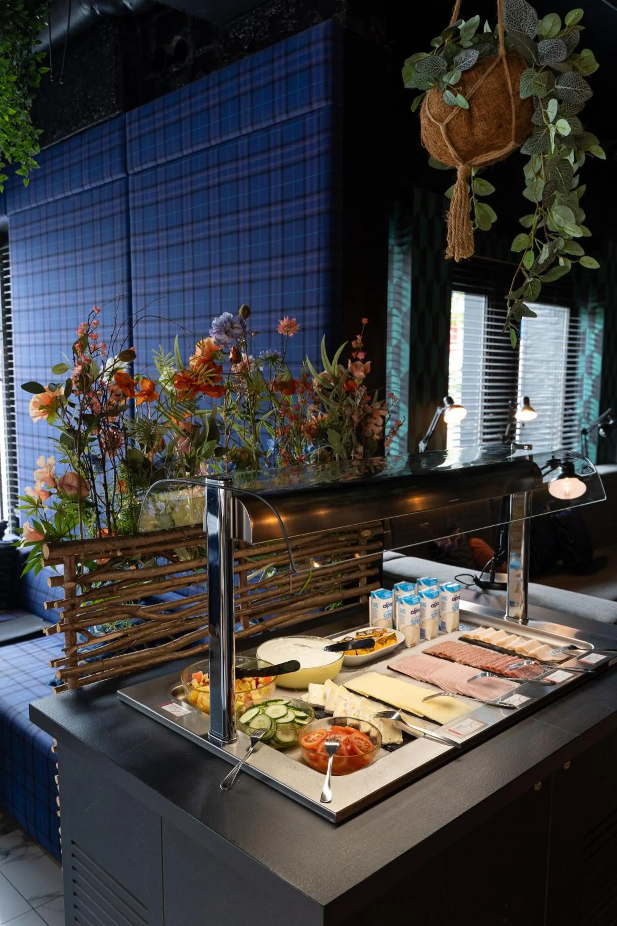 Decorative detail in YUP Hotel