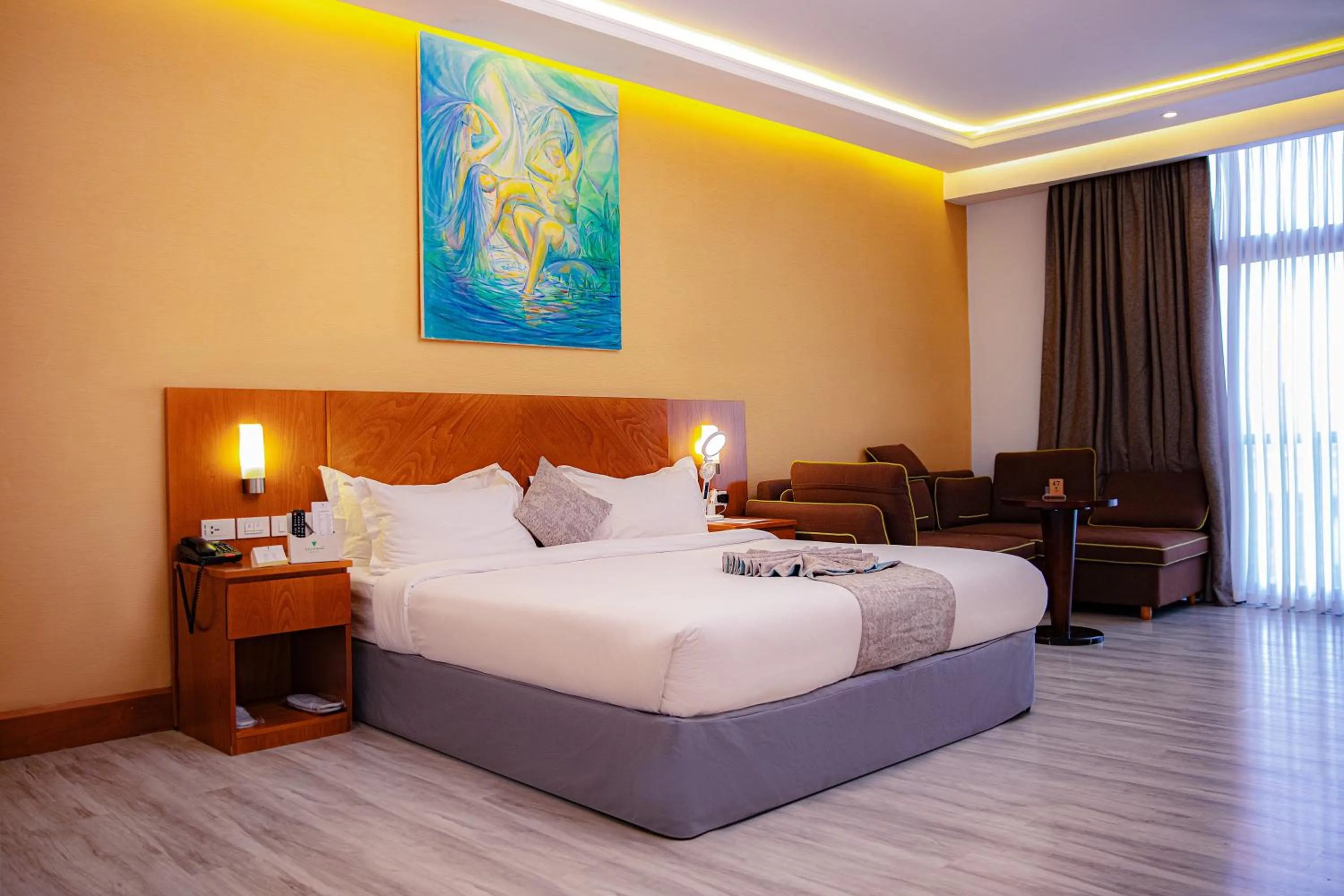 Photo of the whole room in Azzeman Hotel