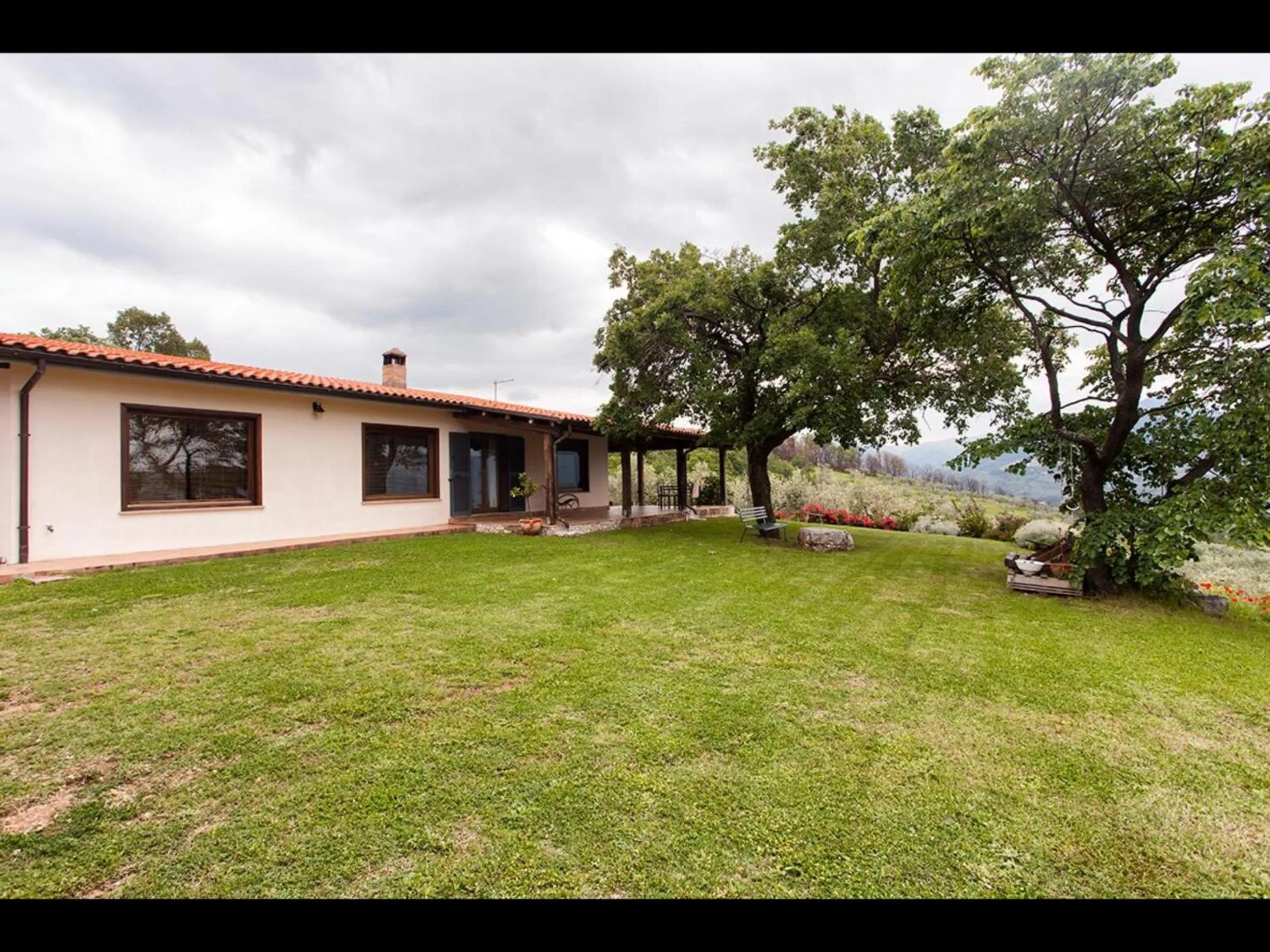 Garden view in B&B da Odila