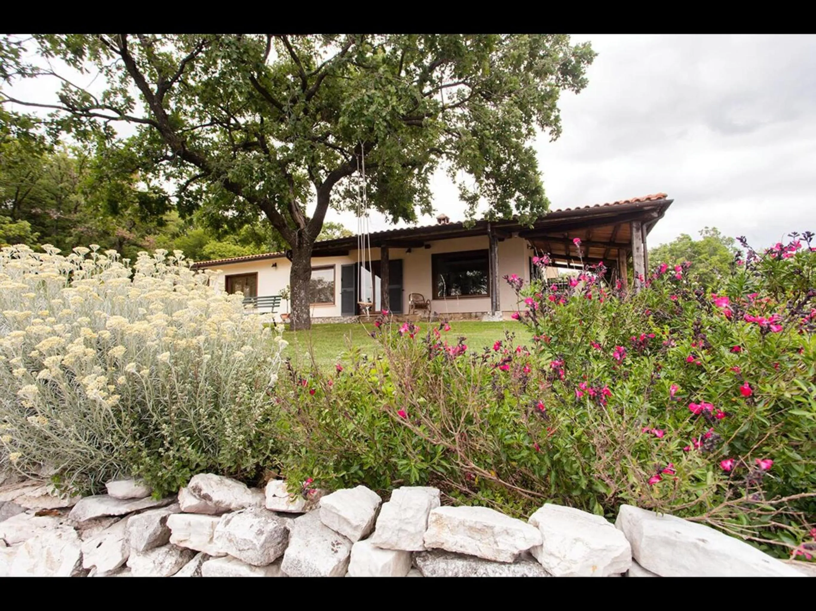 Garden view in B&B da Odila
