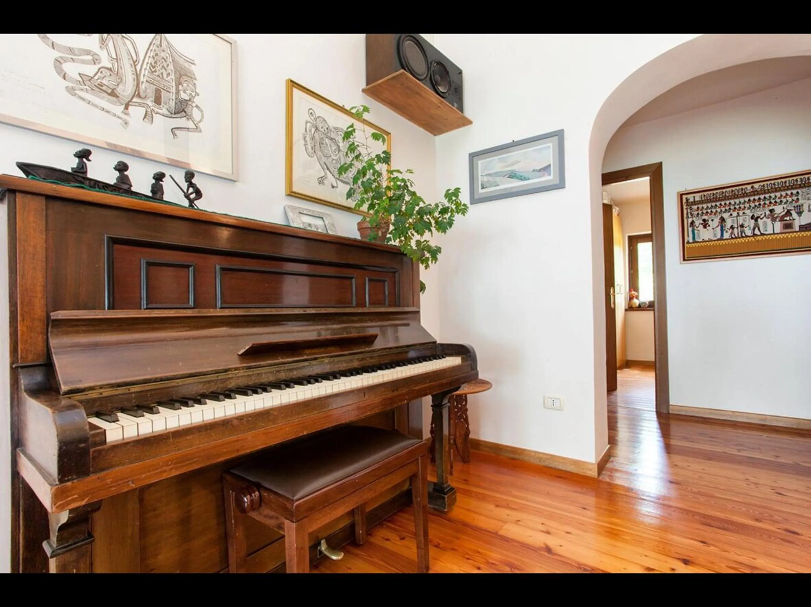 Communal lounge/ TV room in B&B da Odila