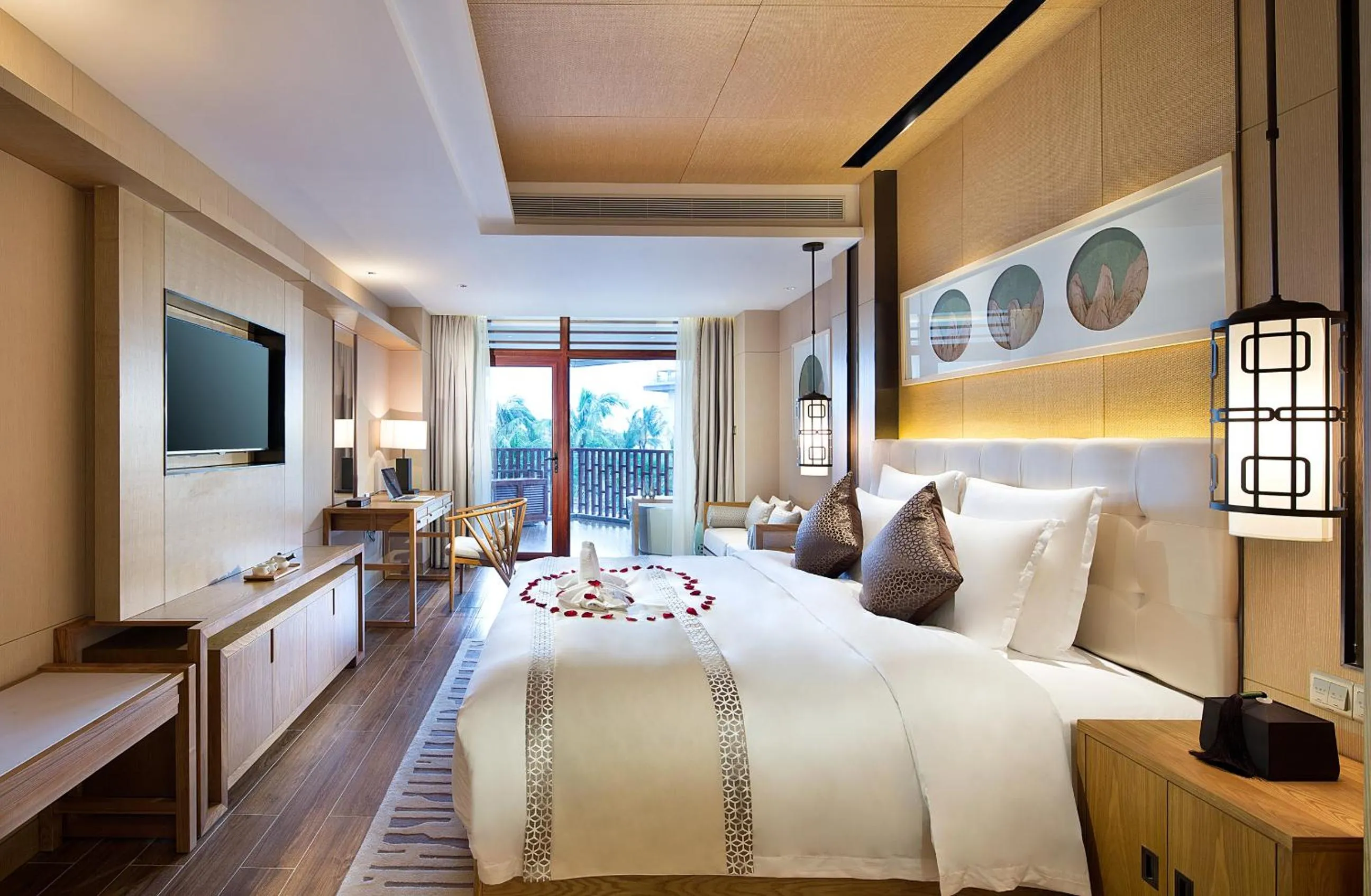 Photo of the whole room in Wyndham Grand Plaza Royale Wenchang